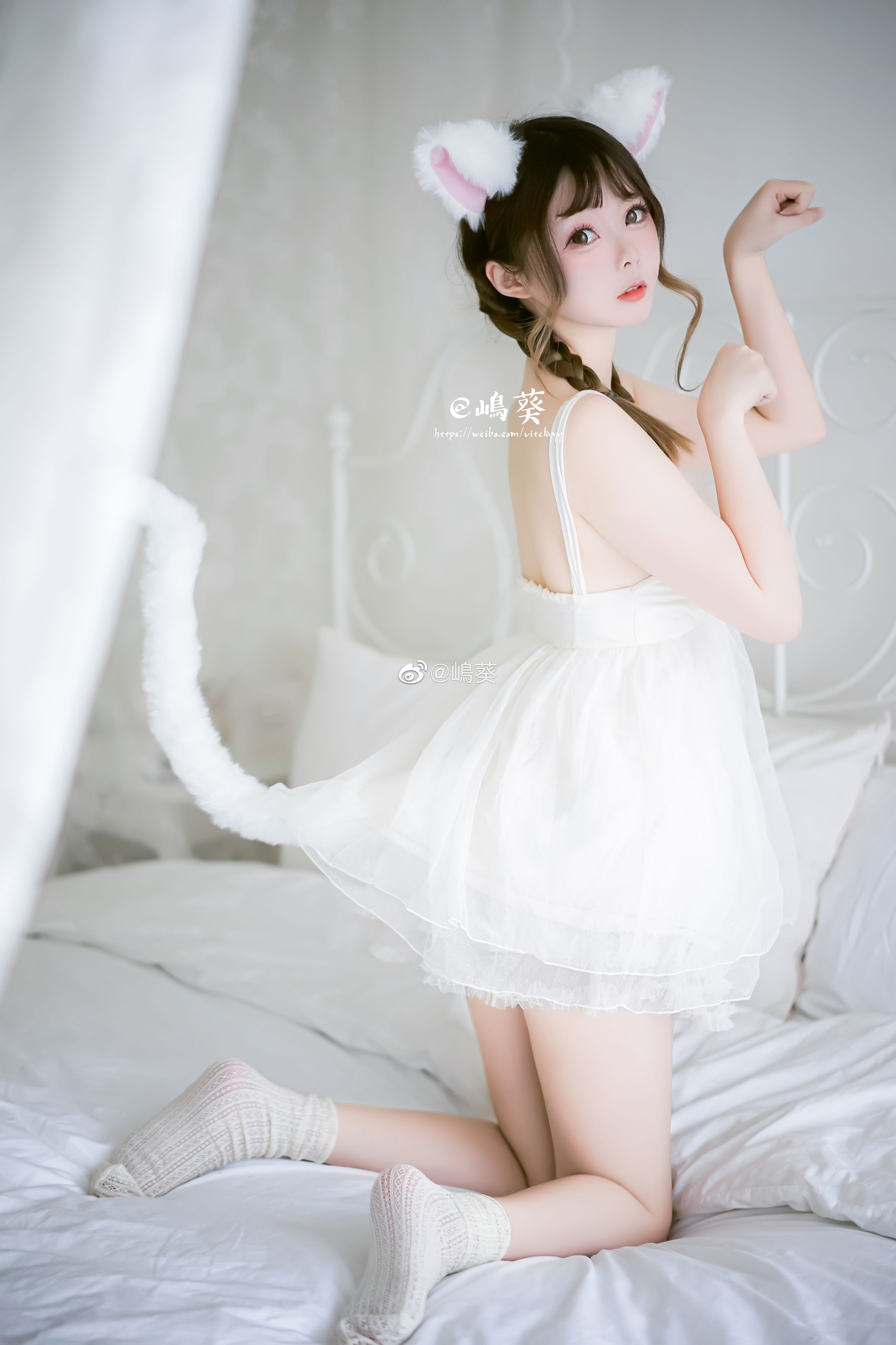 微博美女嶋葵 喵咪私房写真-图2