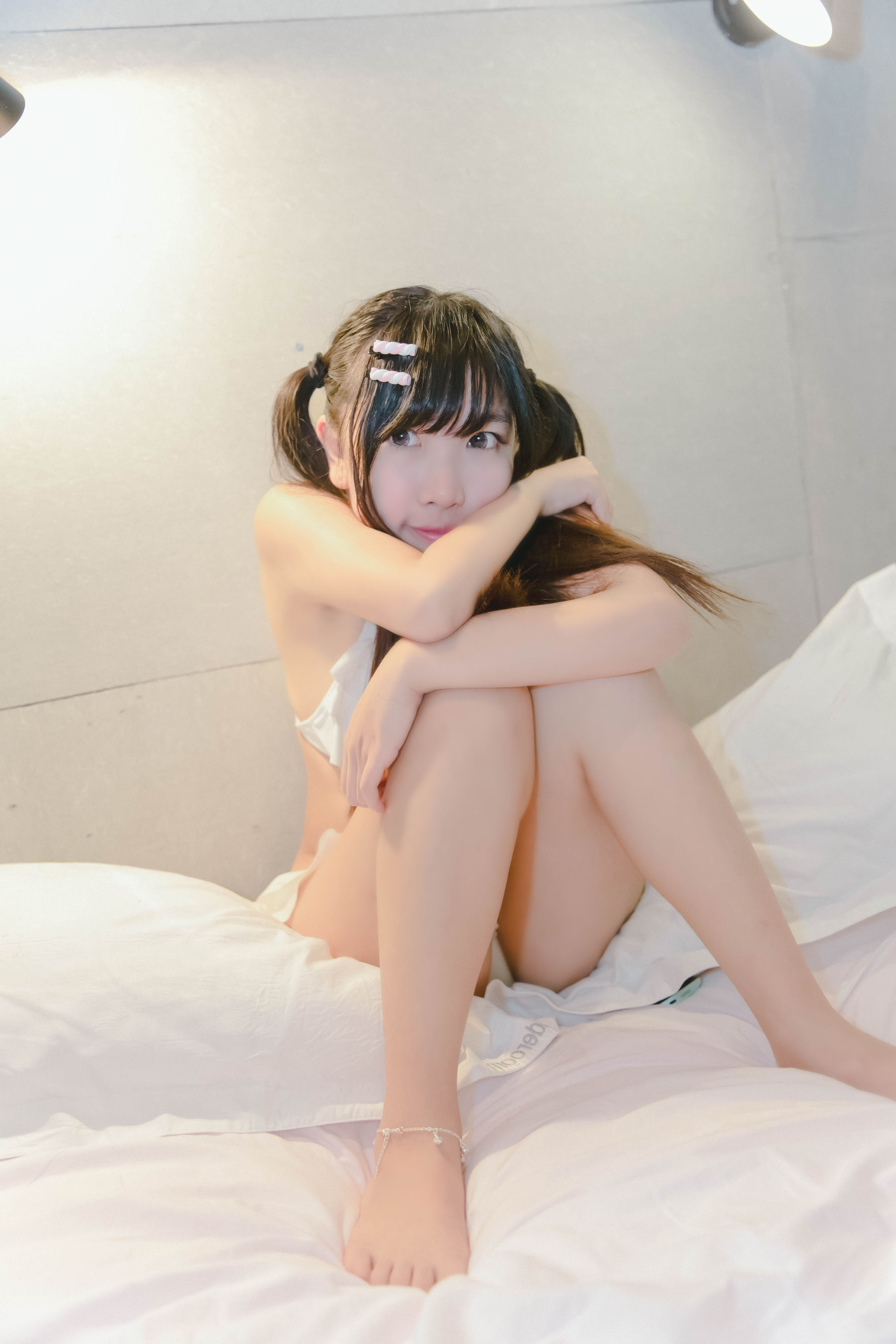 萝莉蜜嘟喵 白泳衣-图8