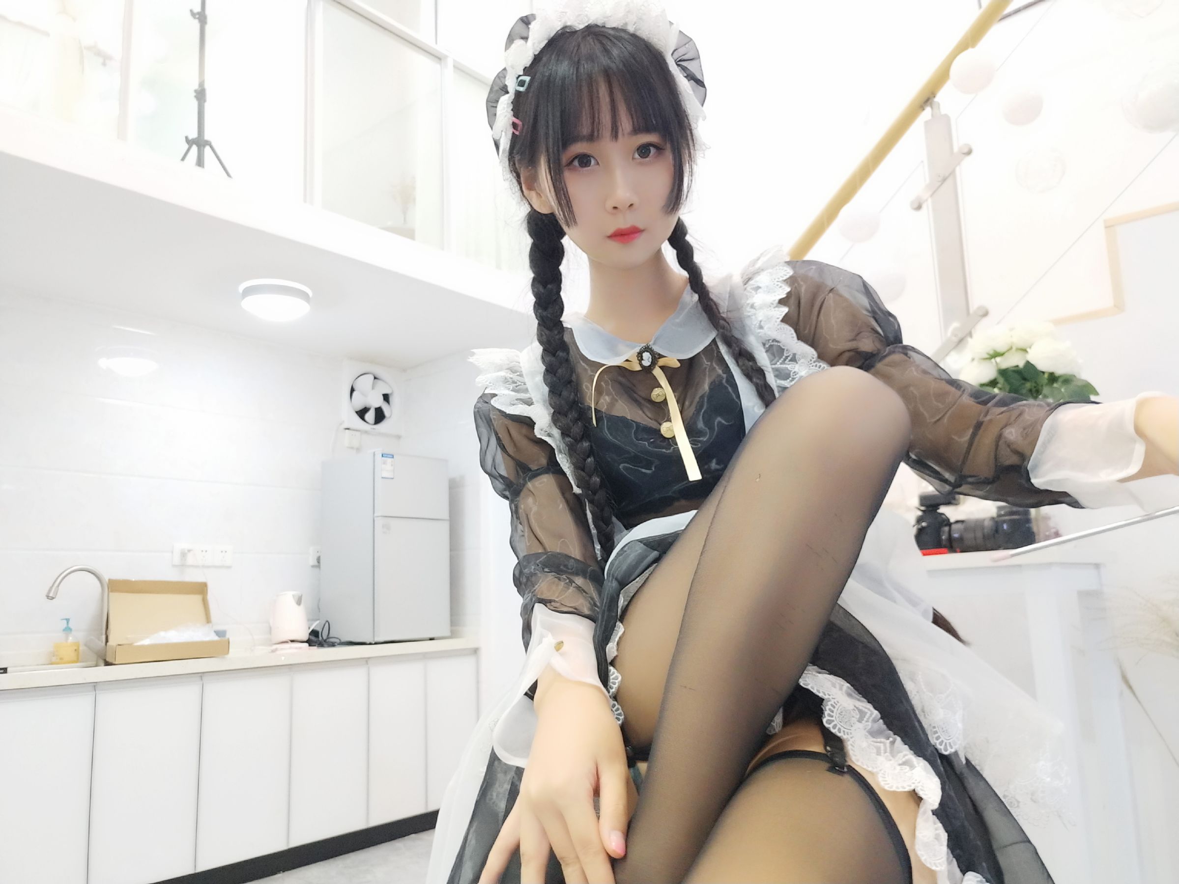 阳光美少女萌芽儿o0 透明女仆-图13