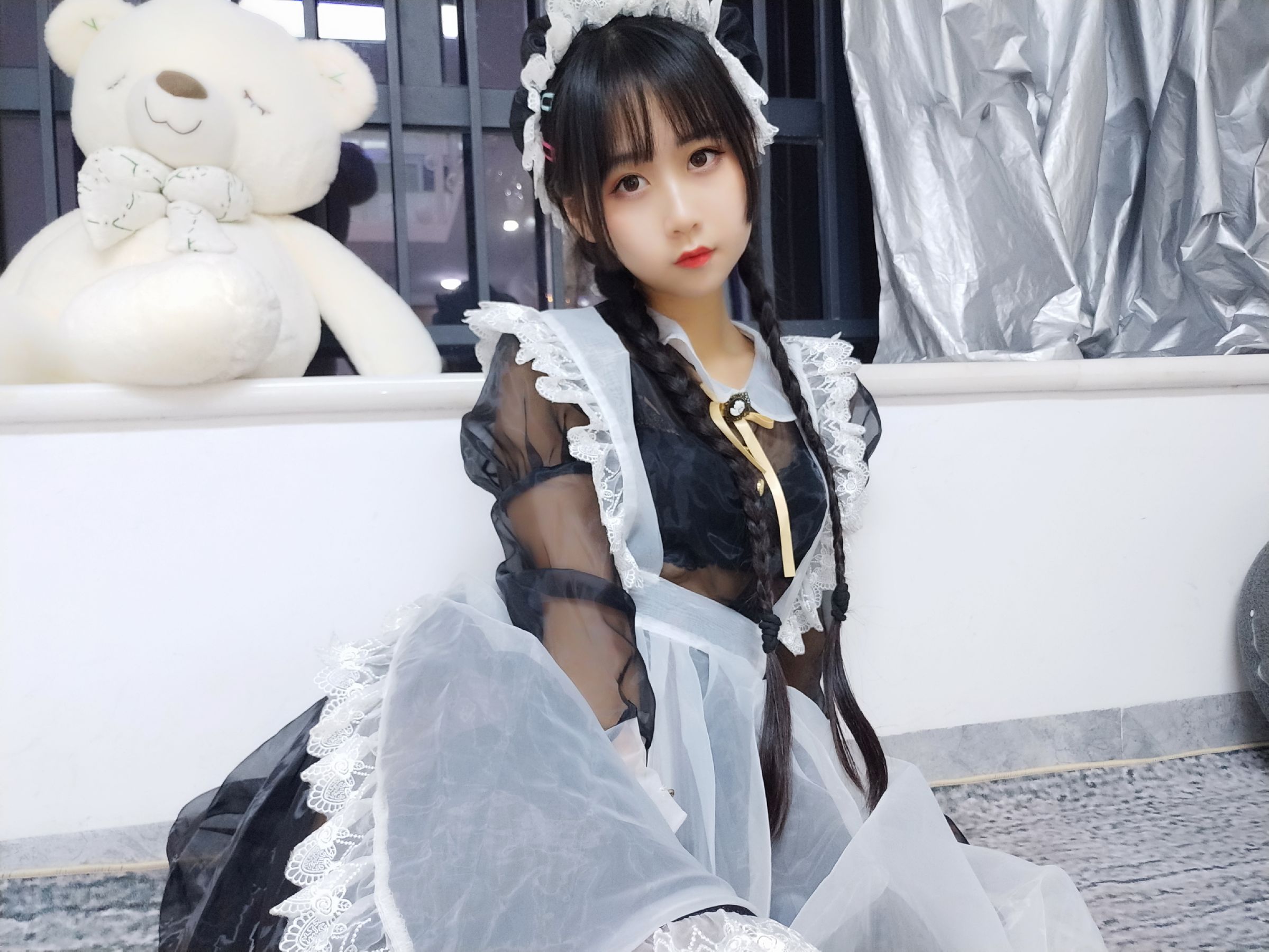 阳光美少女萌芽儿o0 透明女仆-图14