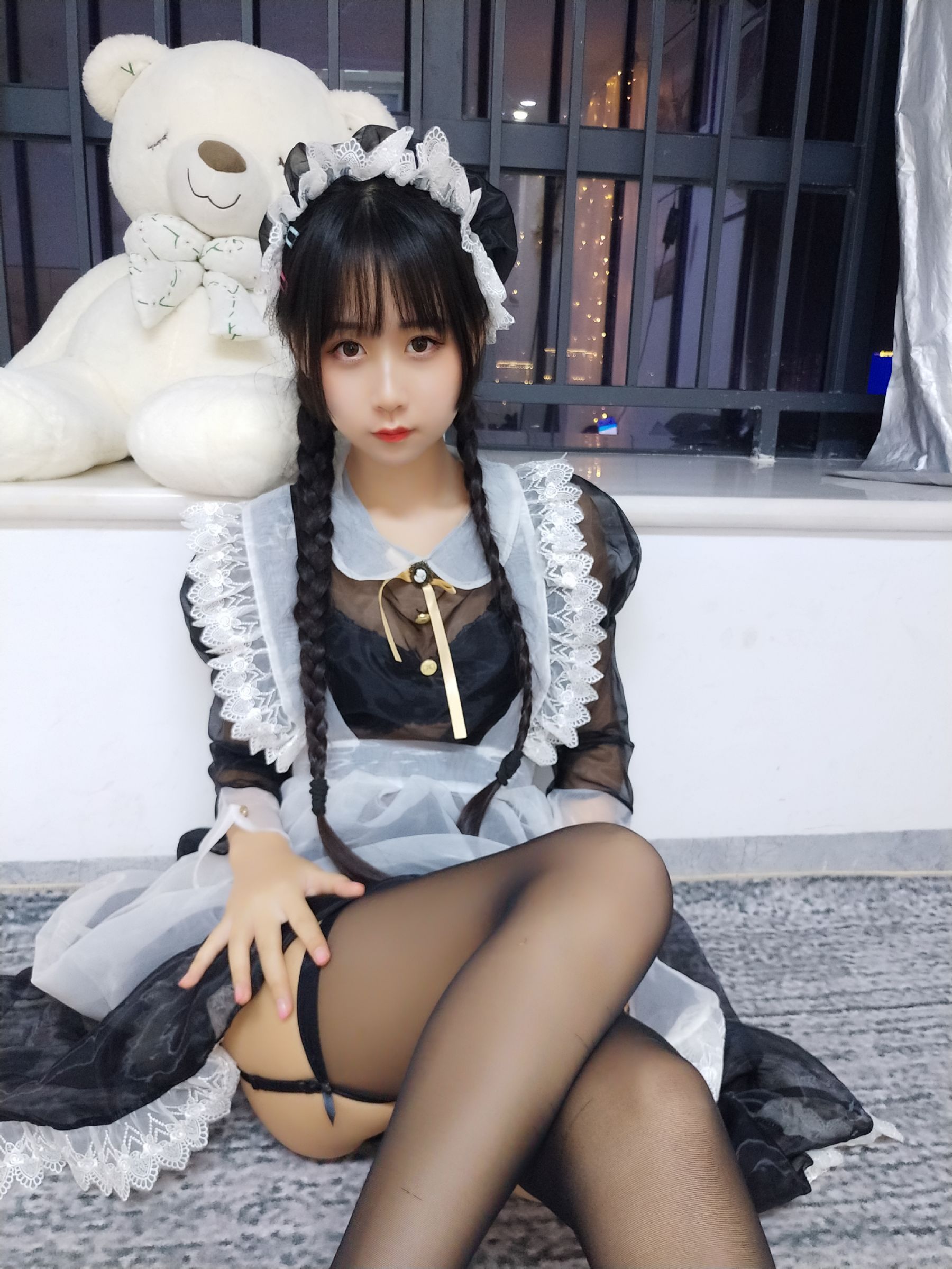 阳光美少女萌芽儿o0 透明女仆-图16