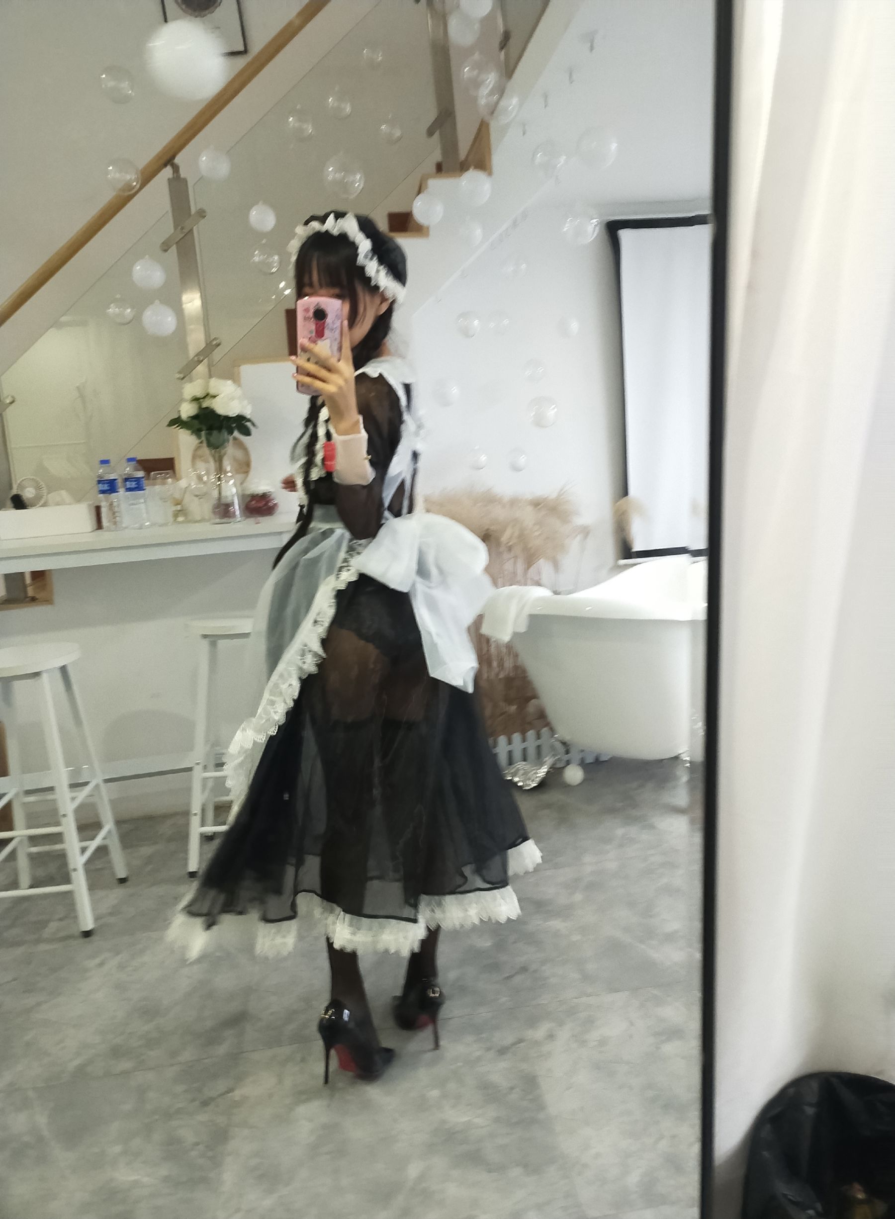 阳光美少女萌芽儿o0 透明女仆-图1