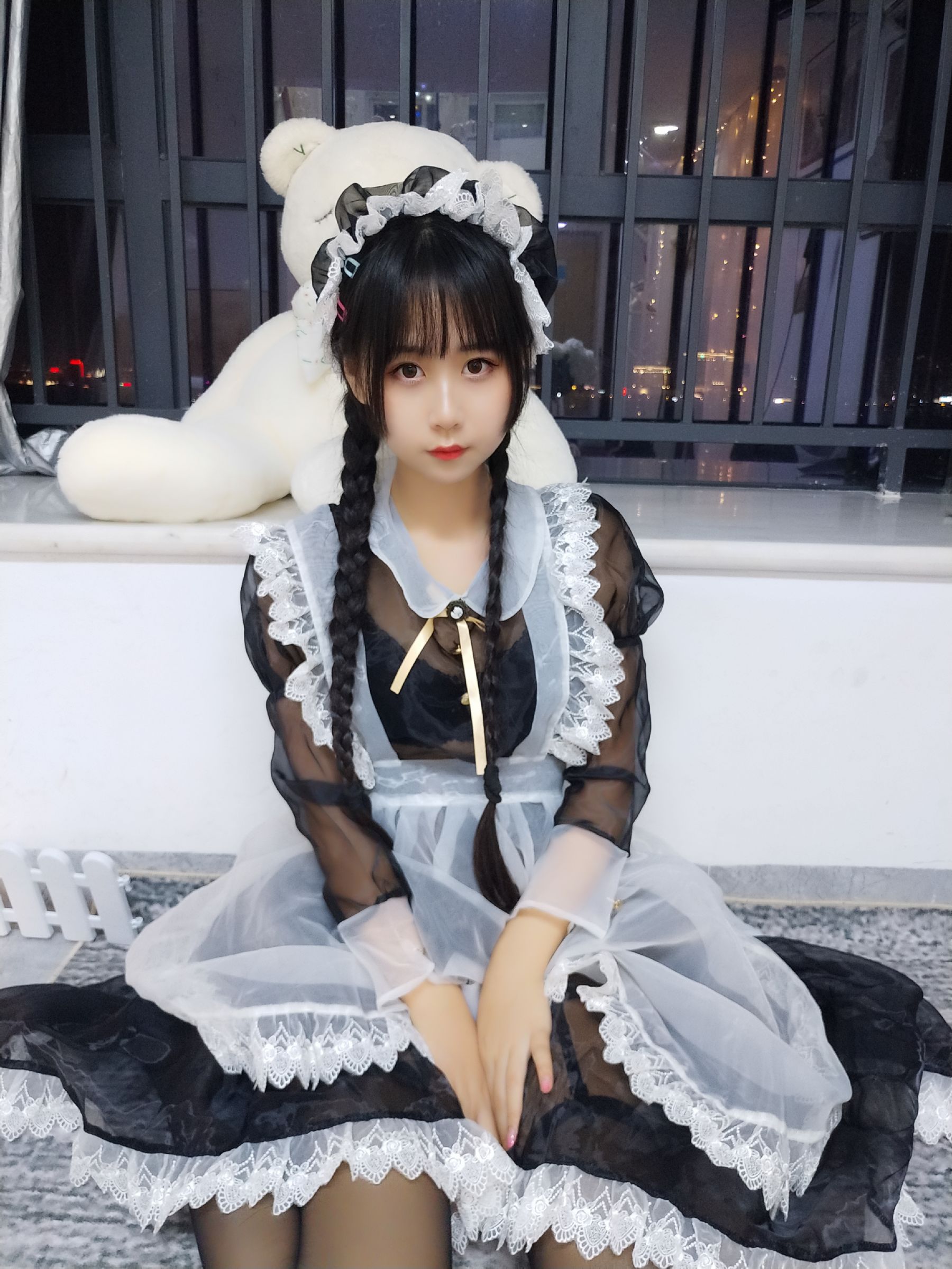 阳光美少女萌芽儿o0 透明女仆-图19