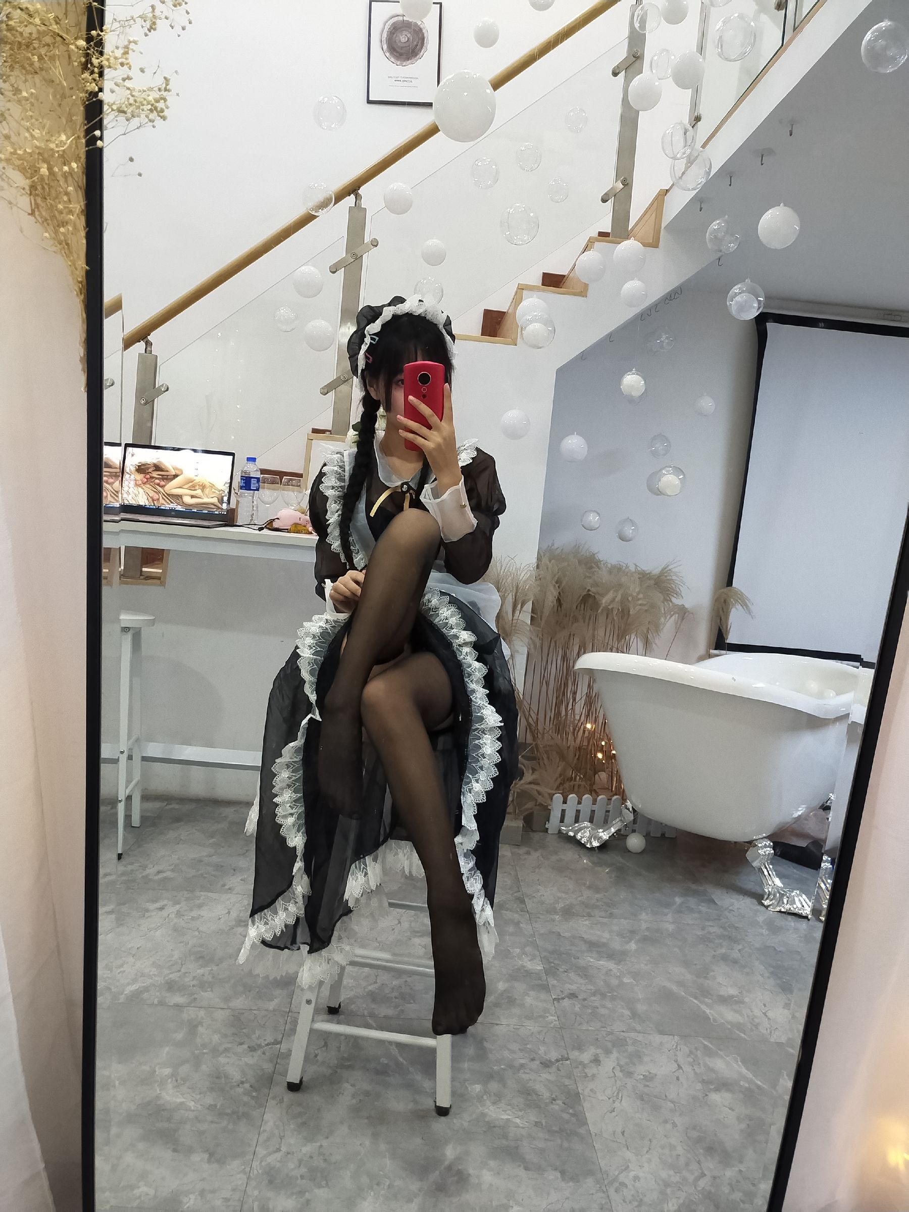 阳光美少女萌芽儿o0 透明女仆-图24