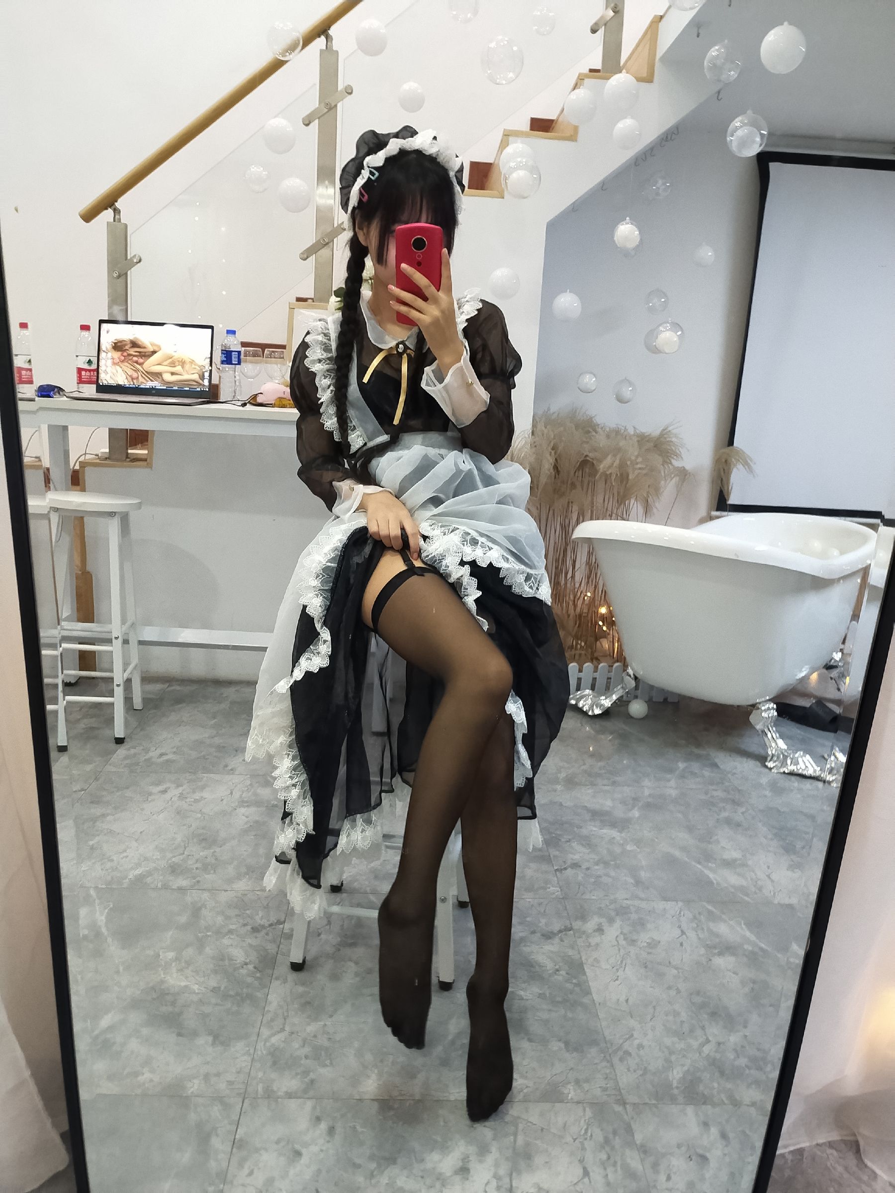 阳光美少女萌芽儿o0 透明女仆-图25