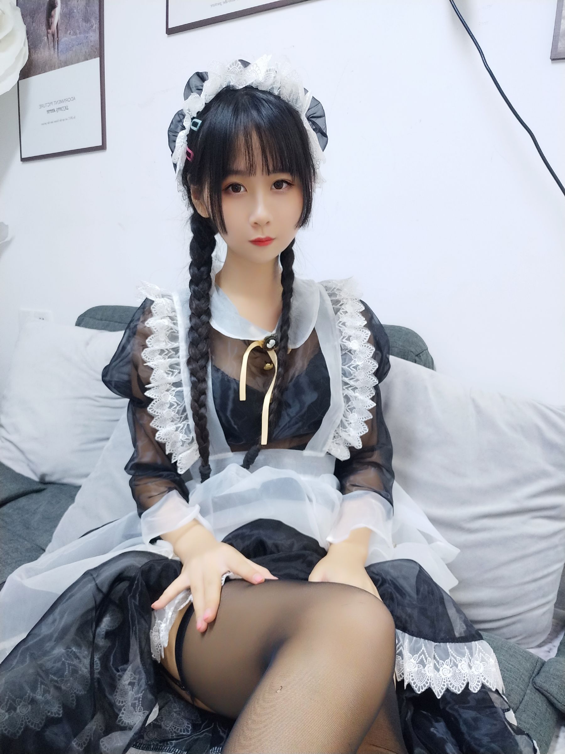阳光美少女萌芽儿o0 透明女仆-图3