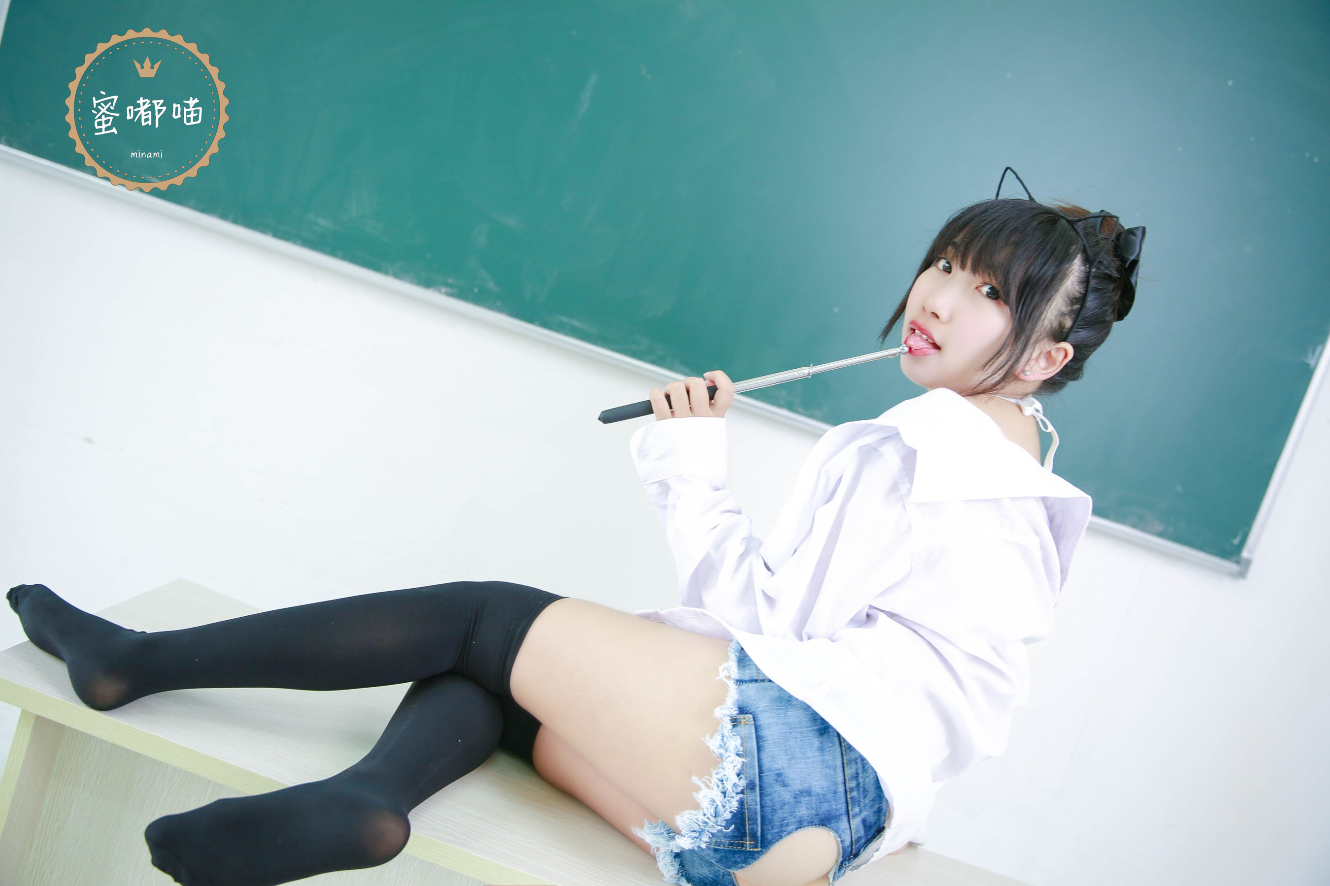 萝莉蜜嘟喵 教室系列-图38