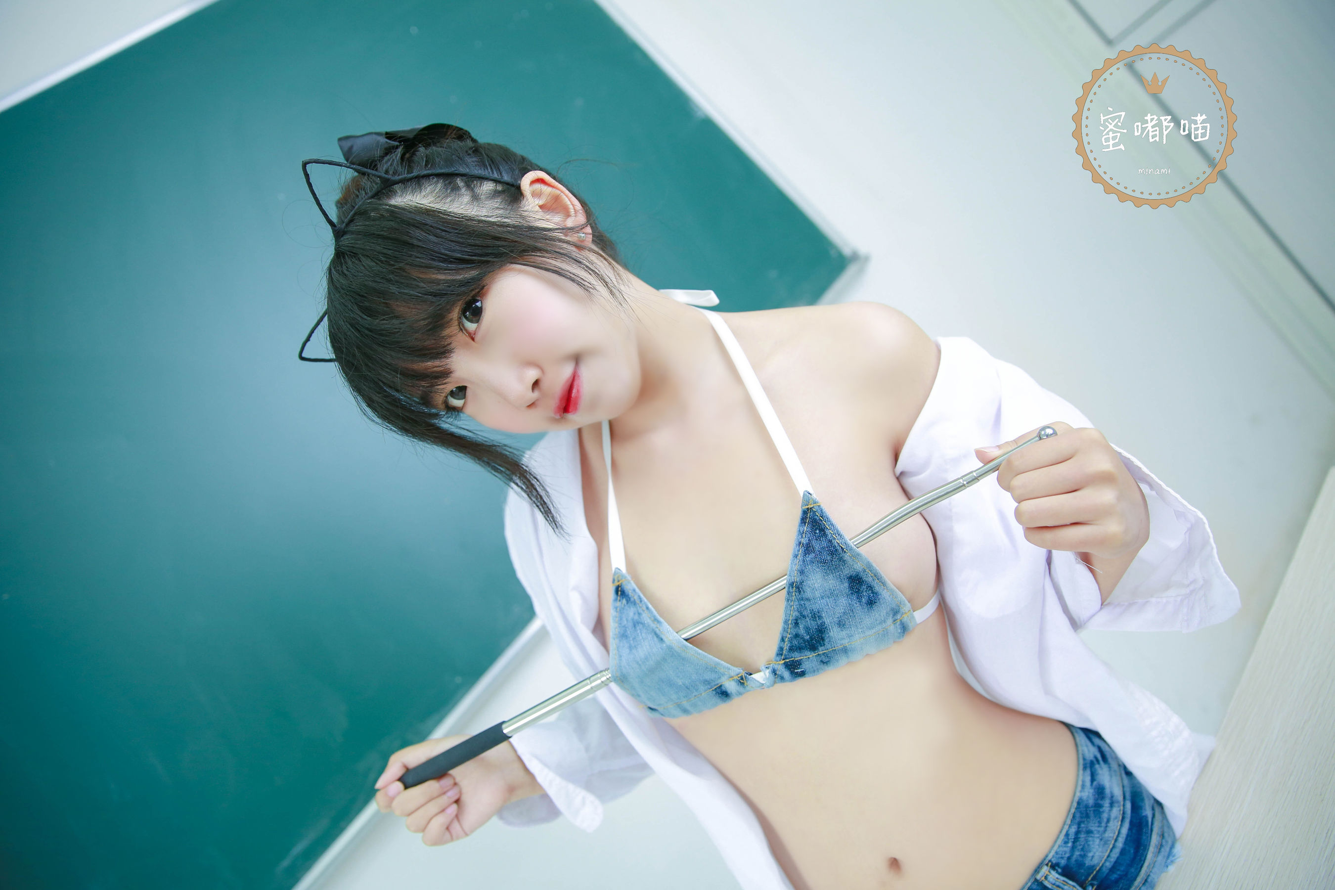 萝莉蜜嘟喵 教室系列-图49