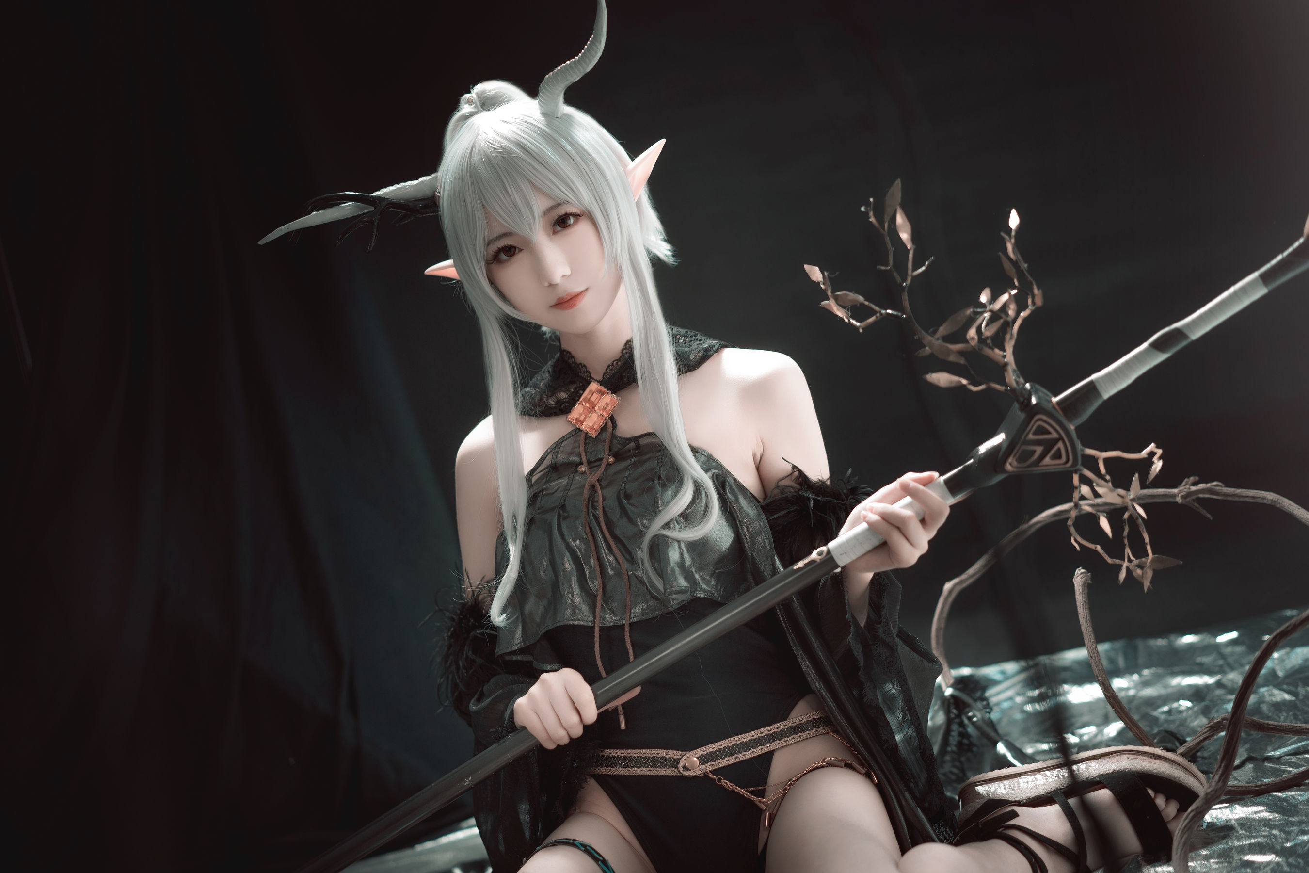 小姐姐弥音音ww 明日方舟 闪灵-图10