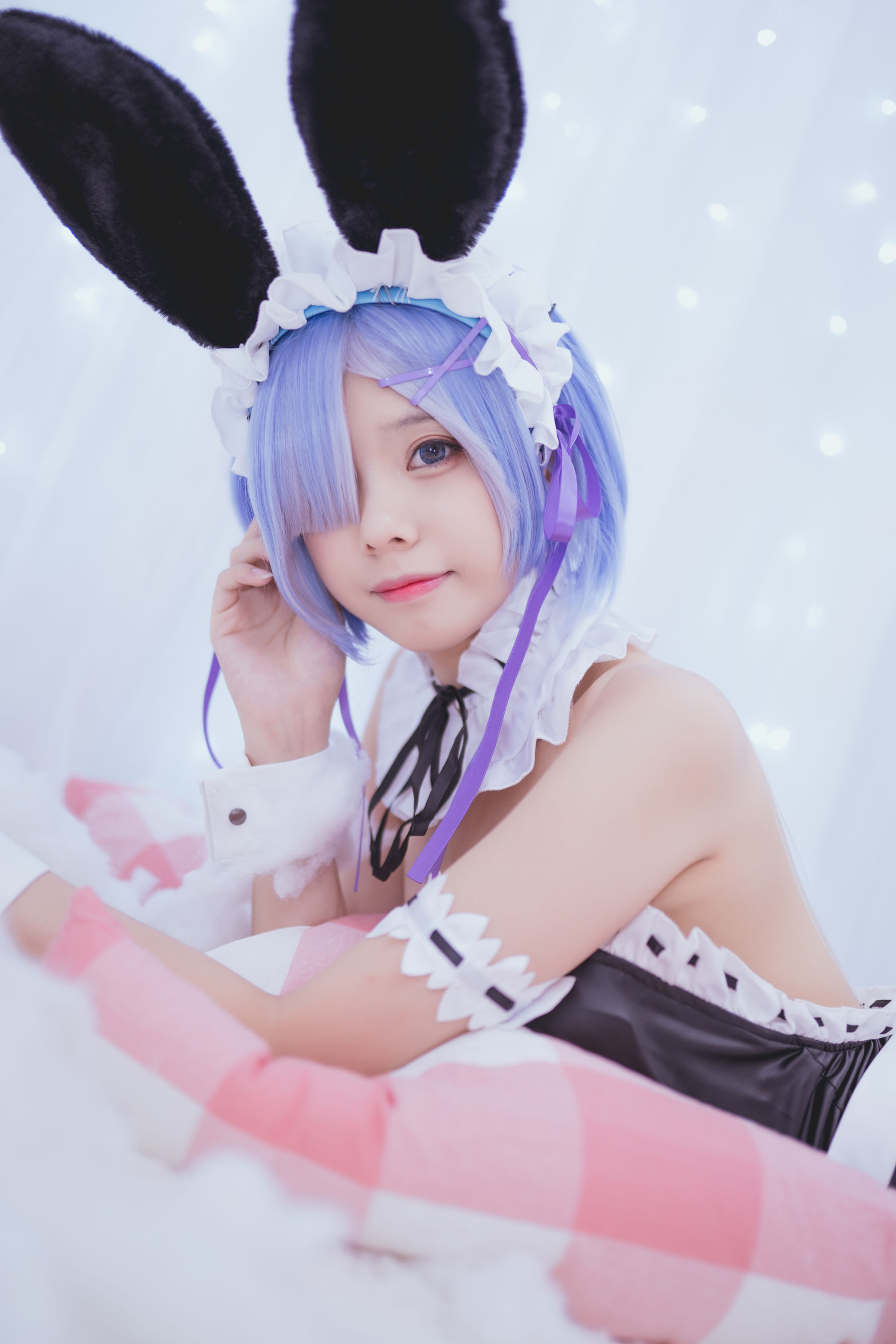 萌系小野妹子w 蕾姆 兔女郎-图11