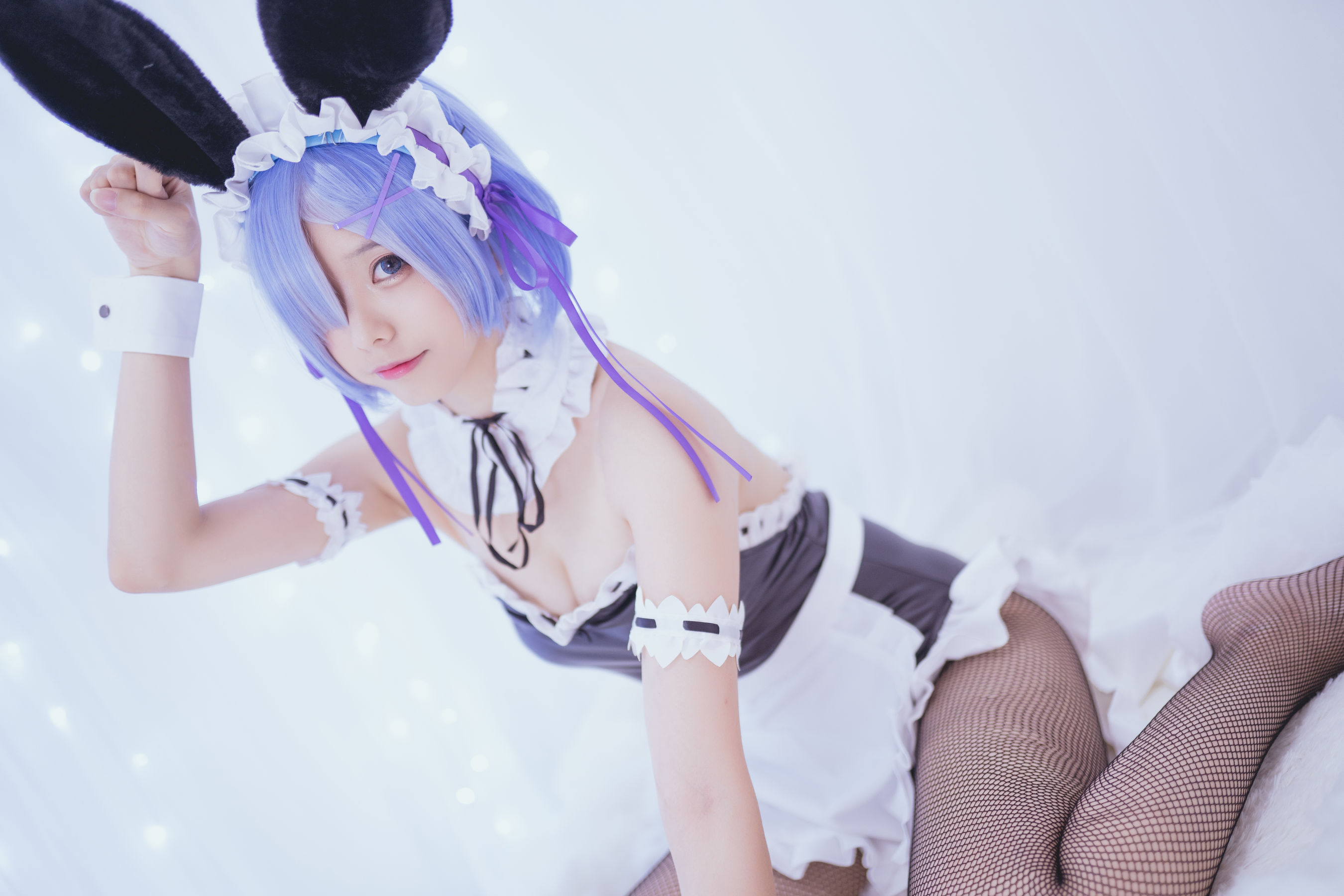 萌系小野妹子w 蕾姆 兔女郎-图2