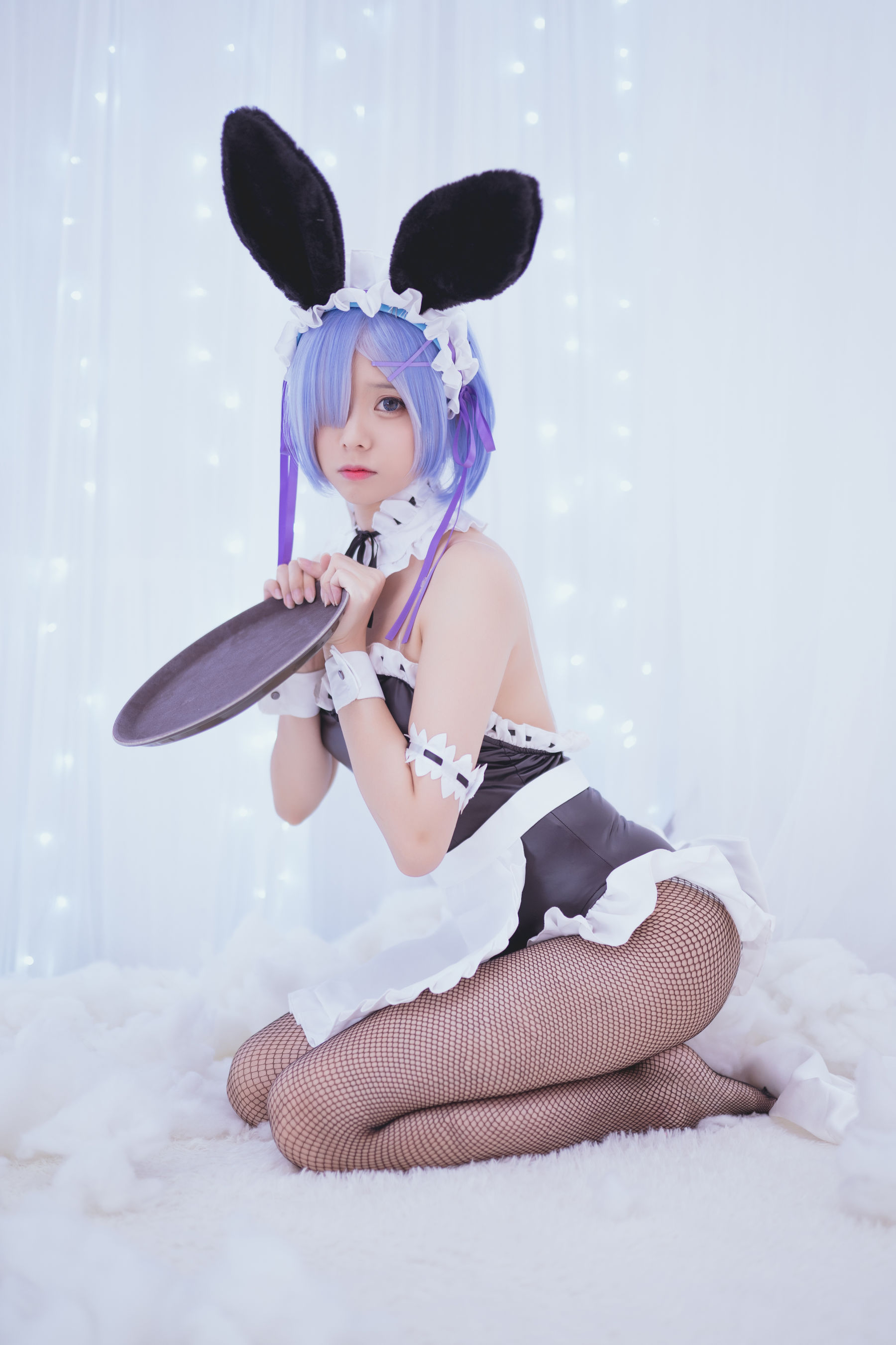 萌系小野妹子w 蕾姆 兔女郎-图5