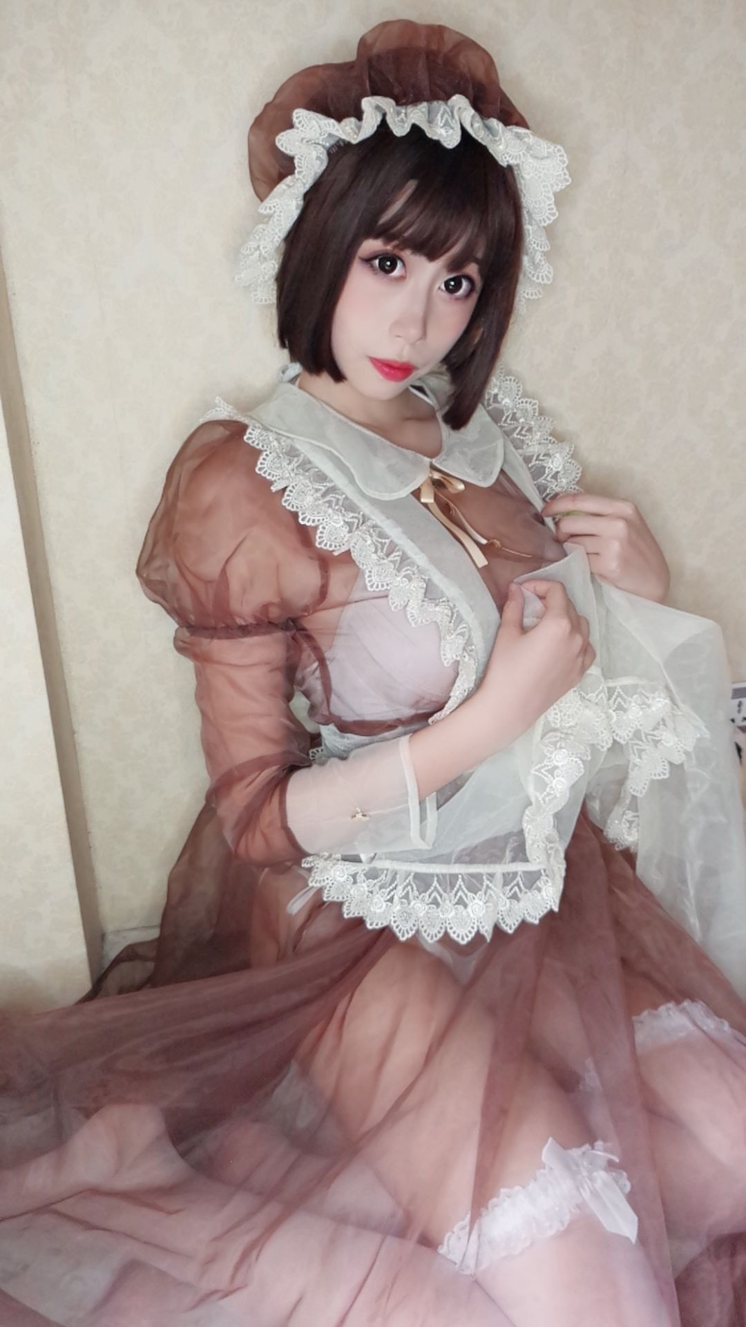 萌妹奈汐酱nice 女仆自撮り-图2