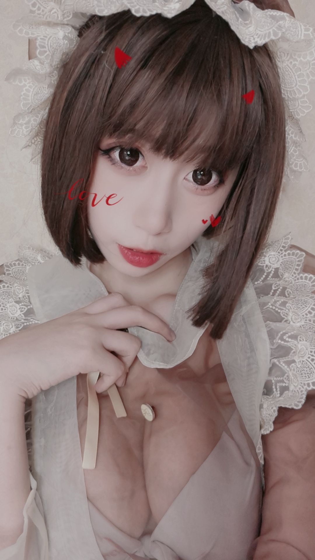 萌妹奈汐酱nice 女仆自撮り-图35