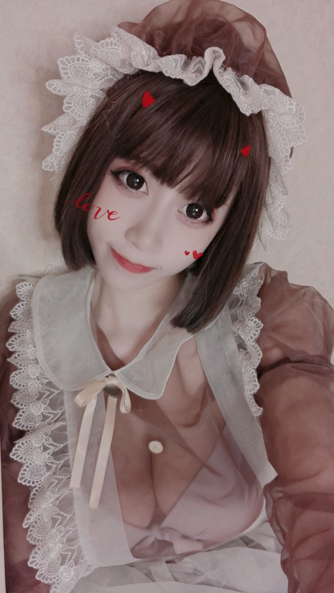 萌妹奈汐酱nice 女仆自撮り-图38