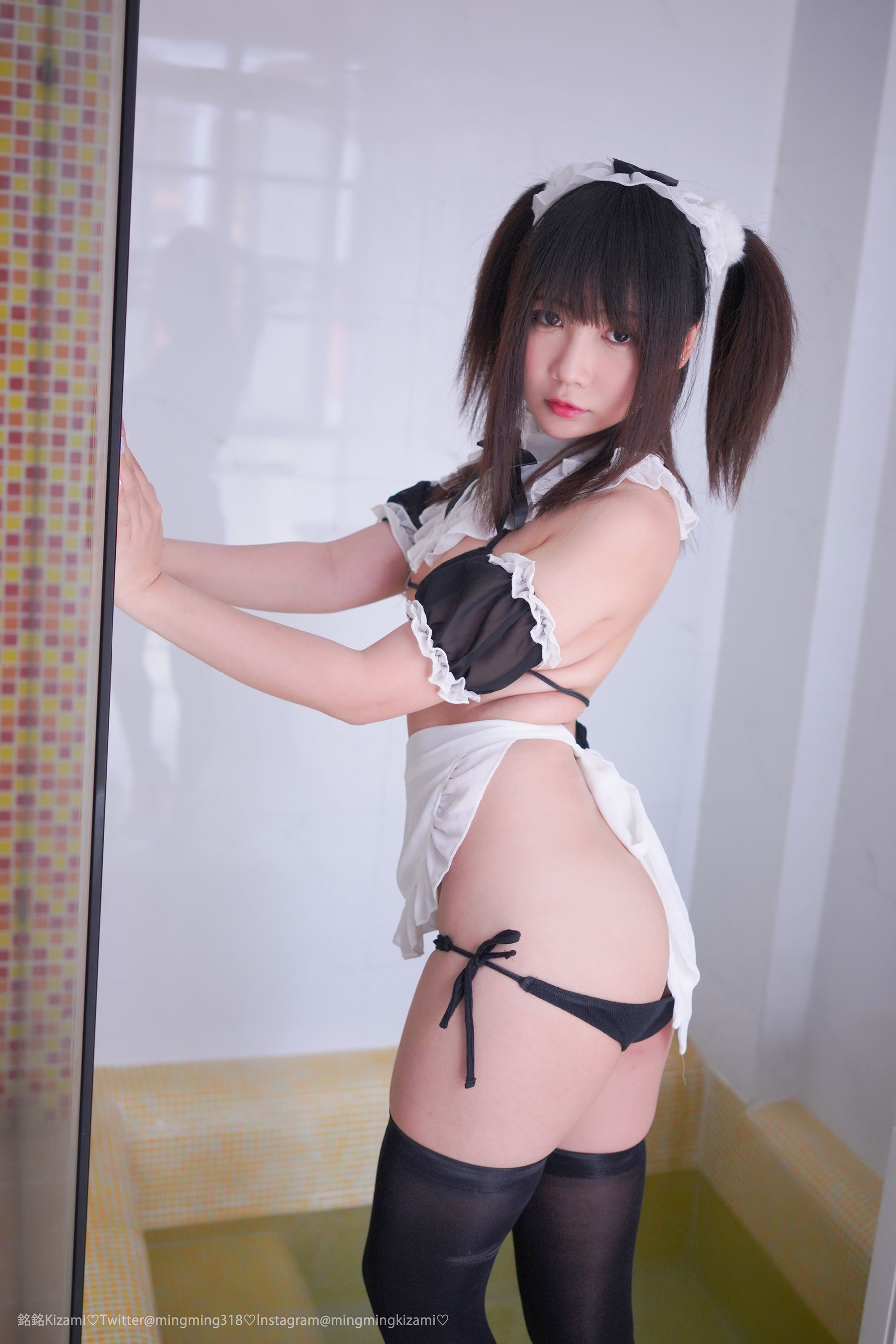 銘銘Kizami 自撮りVol.11 兔女郎&女仆-图44