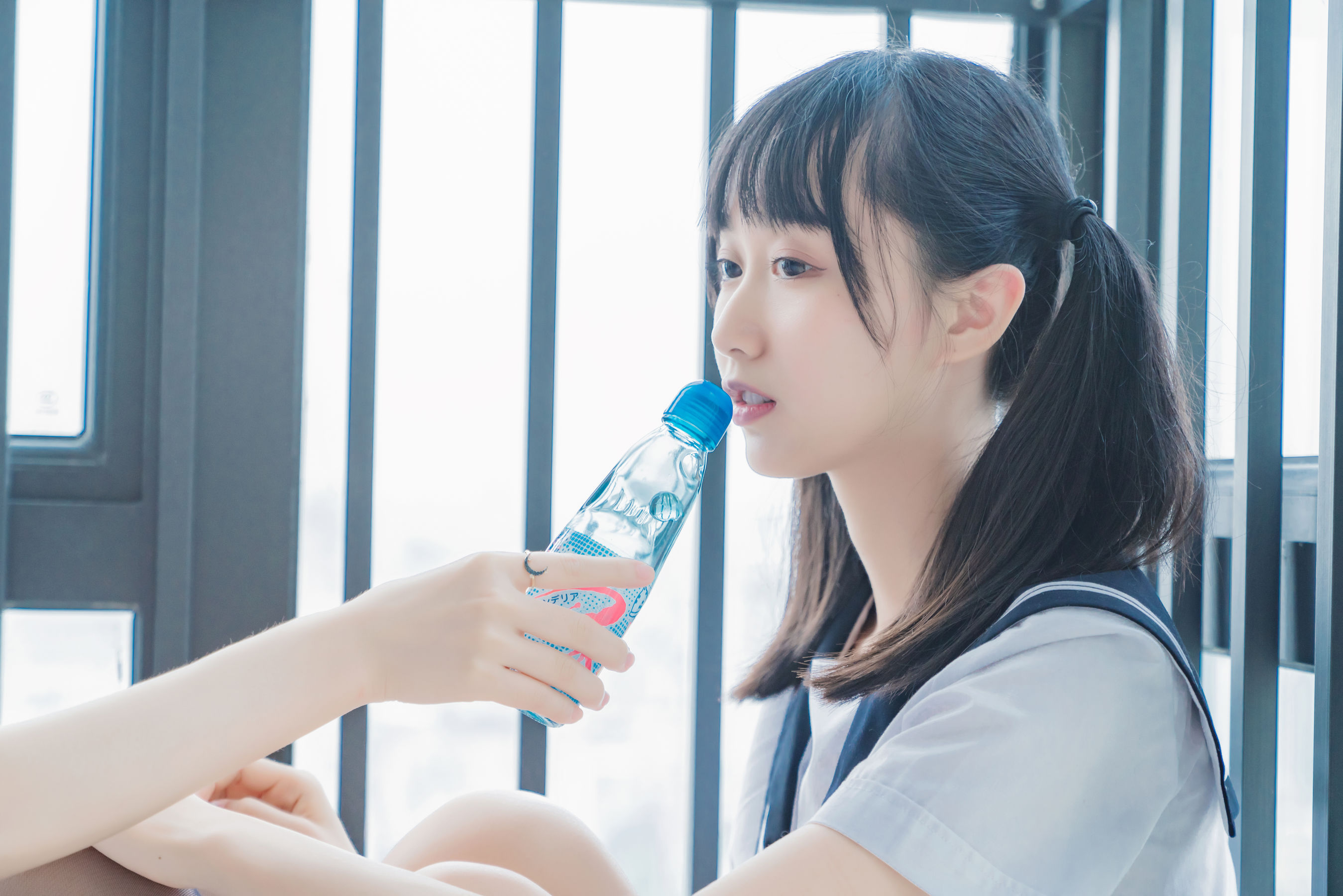 萌系小姐姐木绵绵OwO&桜桃喵 她(制服×制服)-图20
