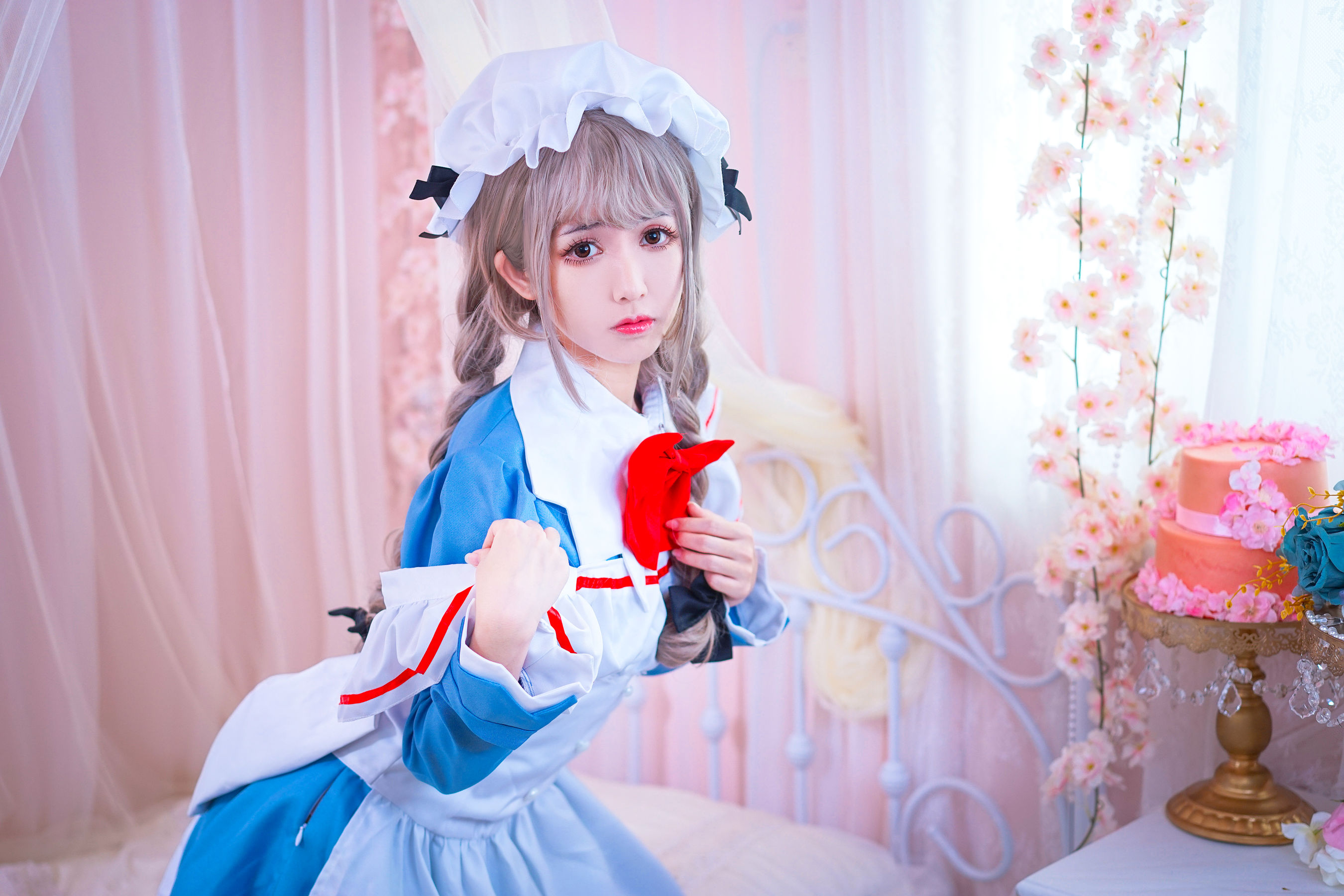 超人气Coser鳗鱼霏儿 翠之海 灰奈-图5