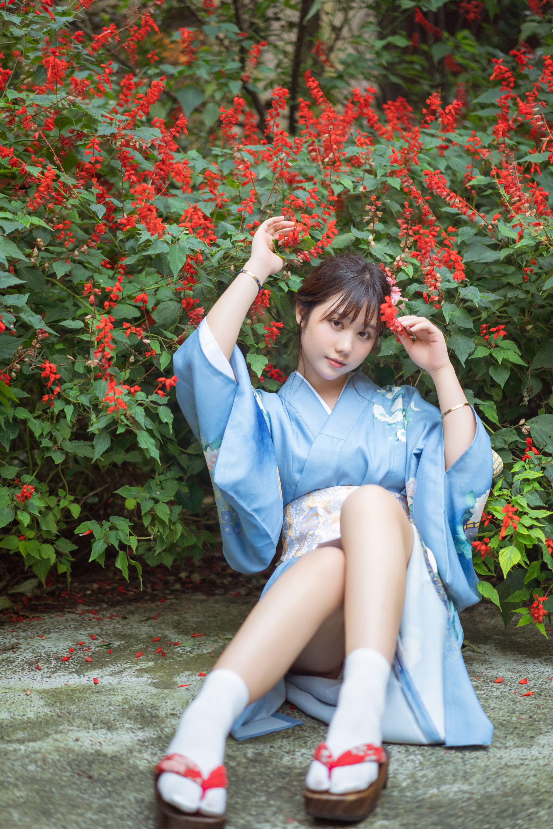 微博福利姬镜酱 私奔之和服-图15