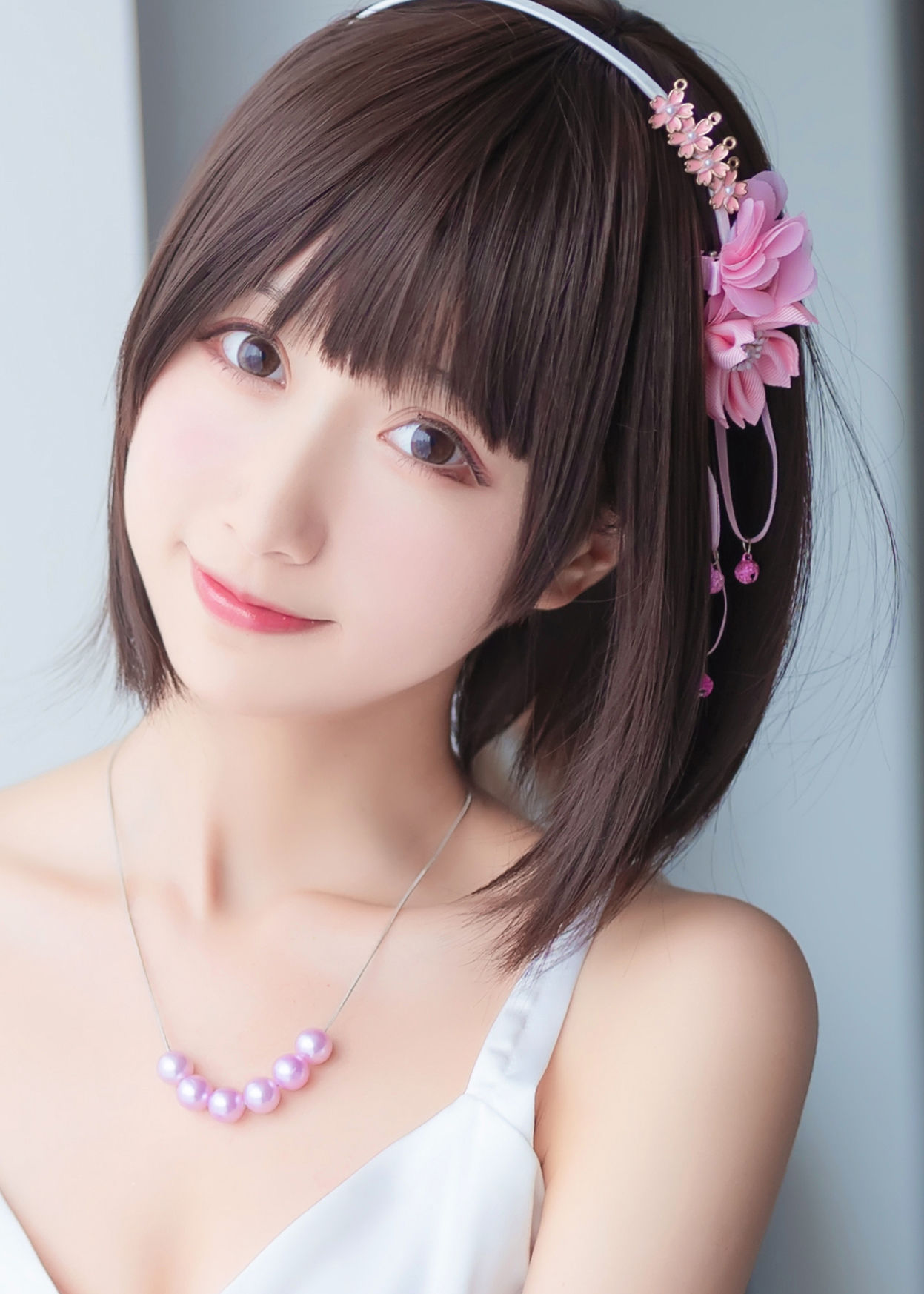 萌系小姐姐木绵绵OwO 加藤惠 礼服-图0
