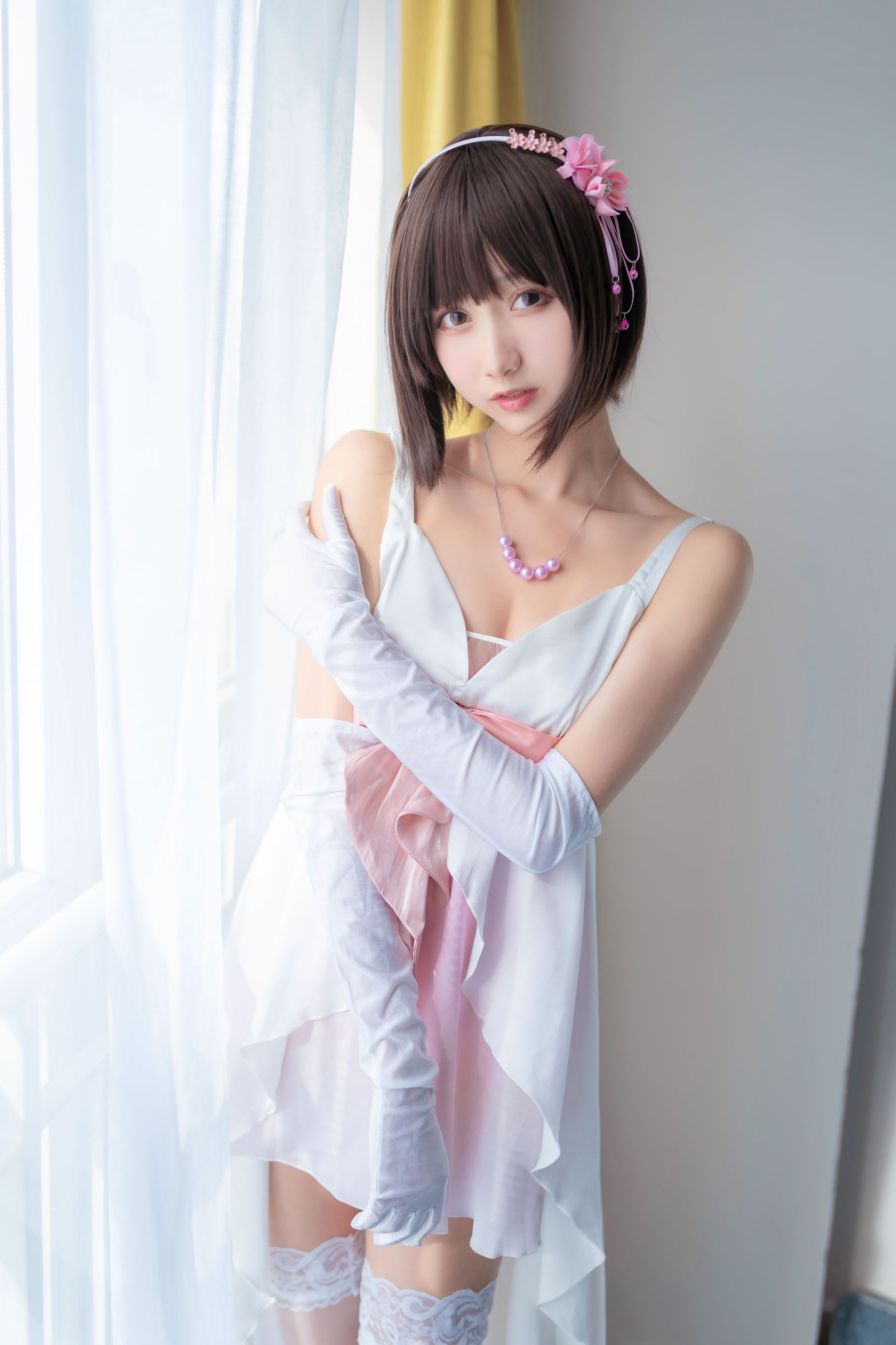 萌系小姐姐木绵绵OwO 加藤惠 礼服-图13