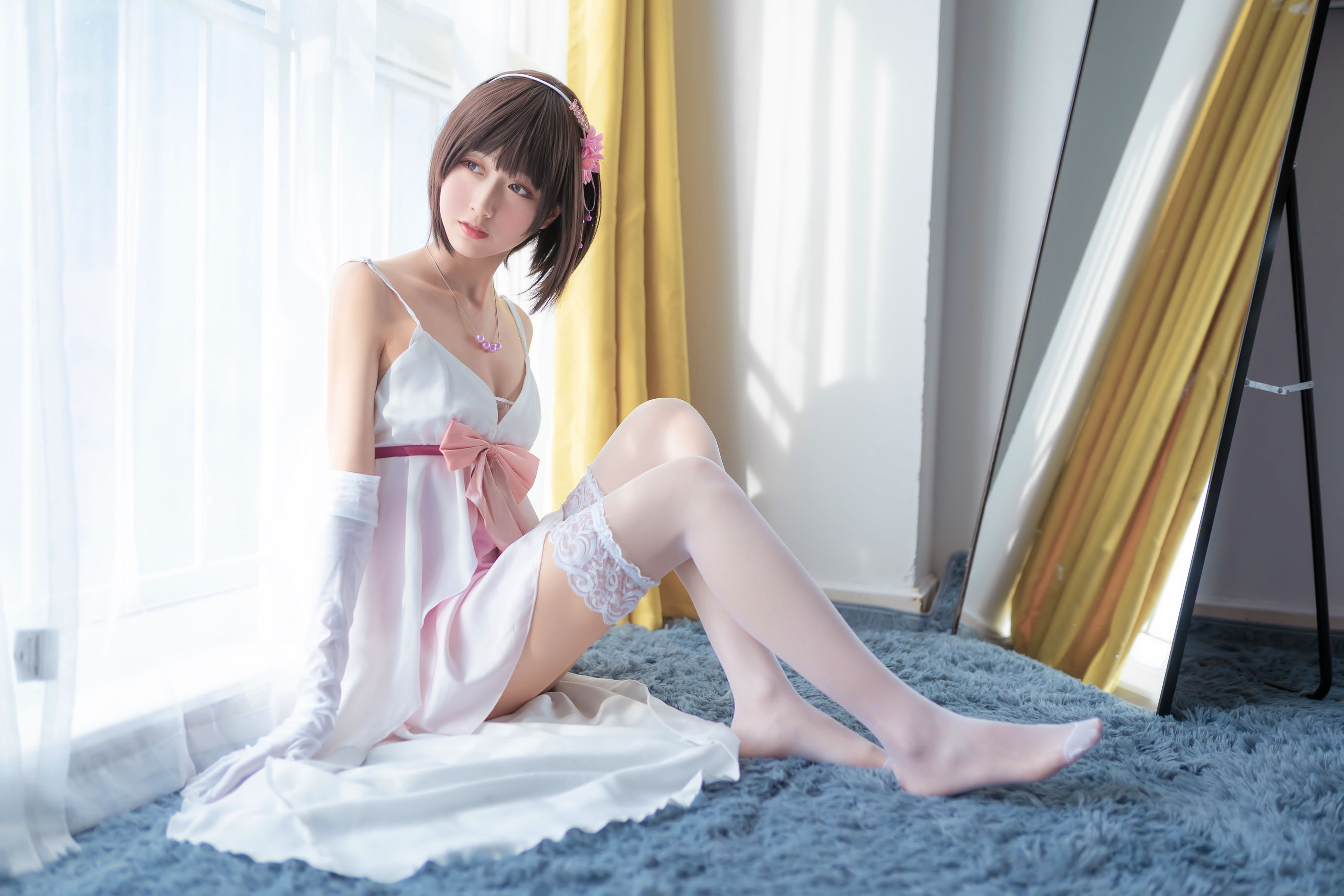 萌系小姐姐木绵绵OwO 加藤惠 礼服-图15