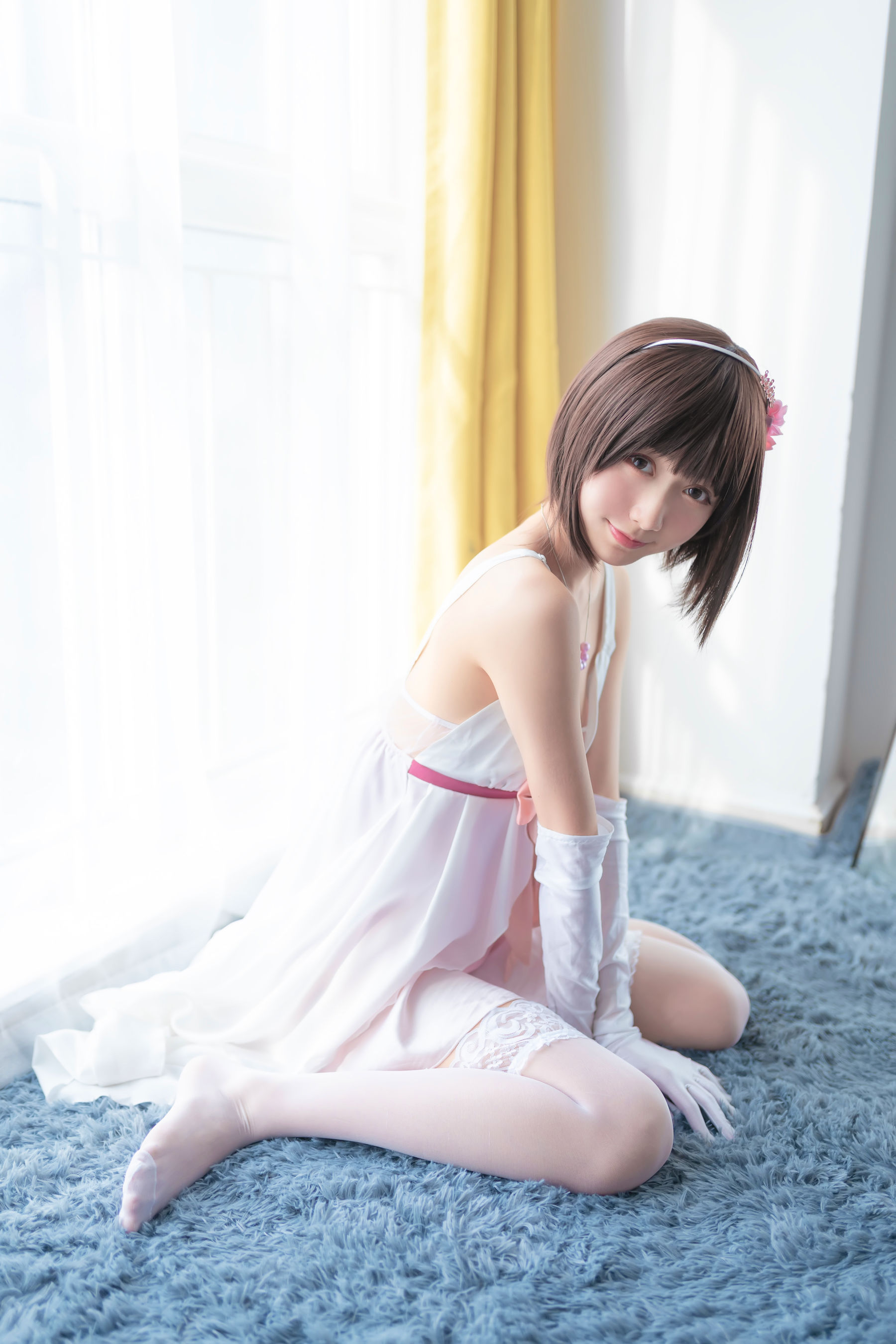 萌系小姐姐木绵绵OwO 加藤惠 礼服-图16