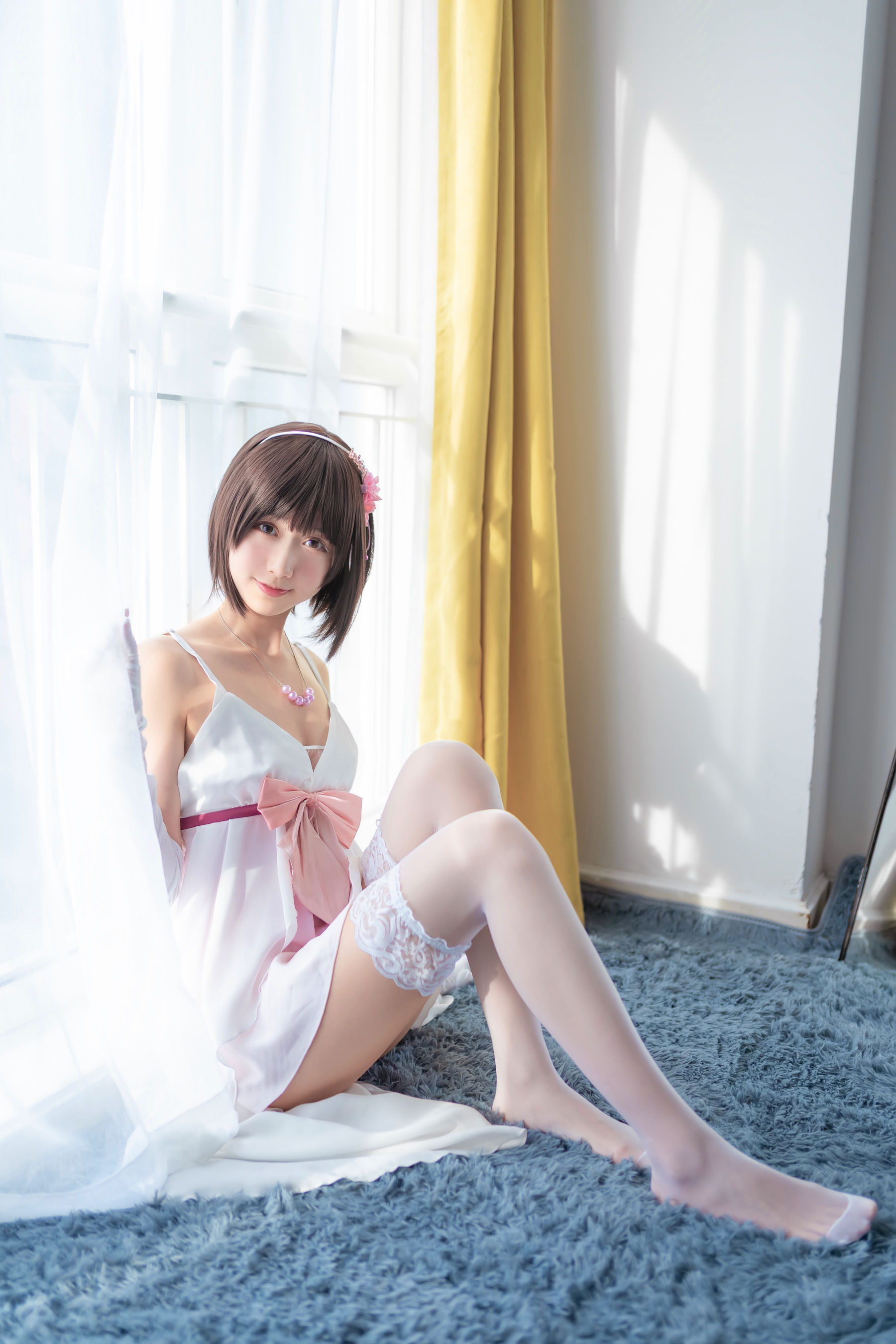 萌系小姐姐木绵绵OwO 加藤惠 礼服-图18