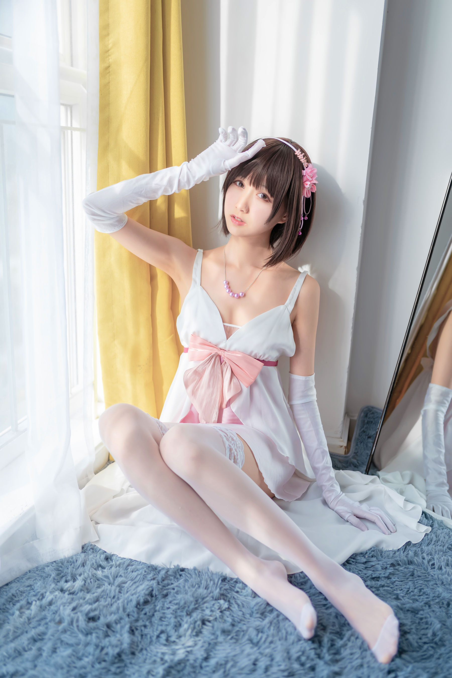 萌系小姐姐木绵绵OwO 加藤惠 礼服-图20
