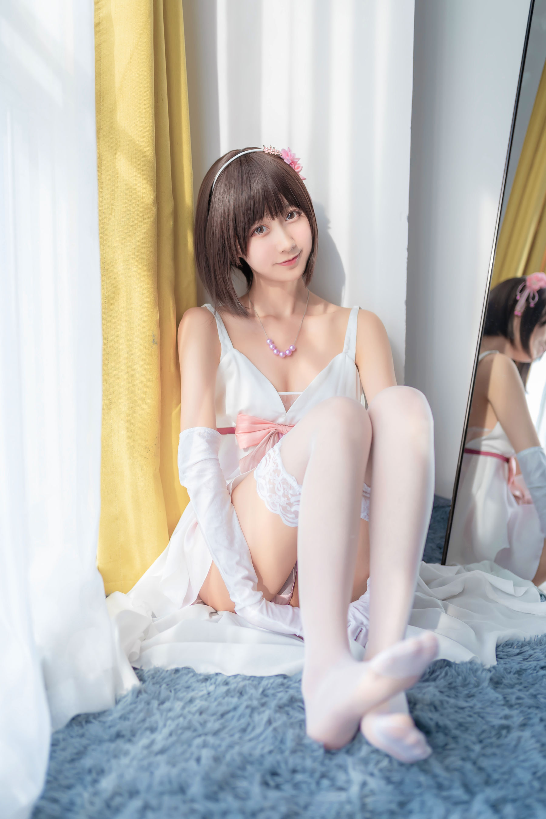 萌系小姐姐木绵绵OwO 加藤惠 礼服-图21