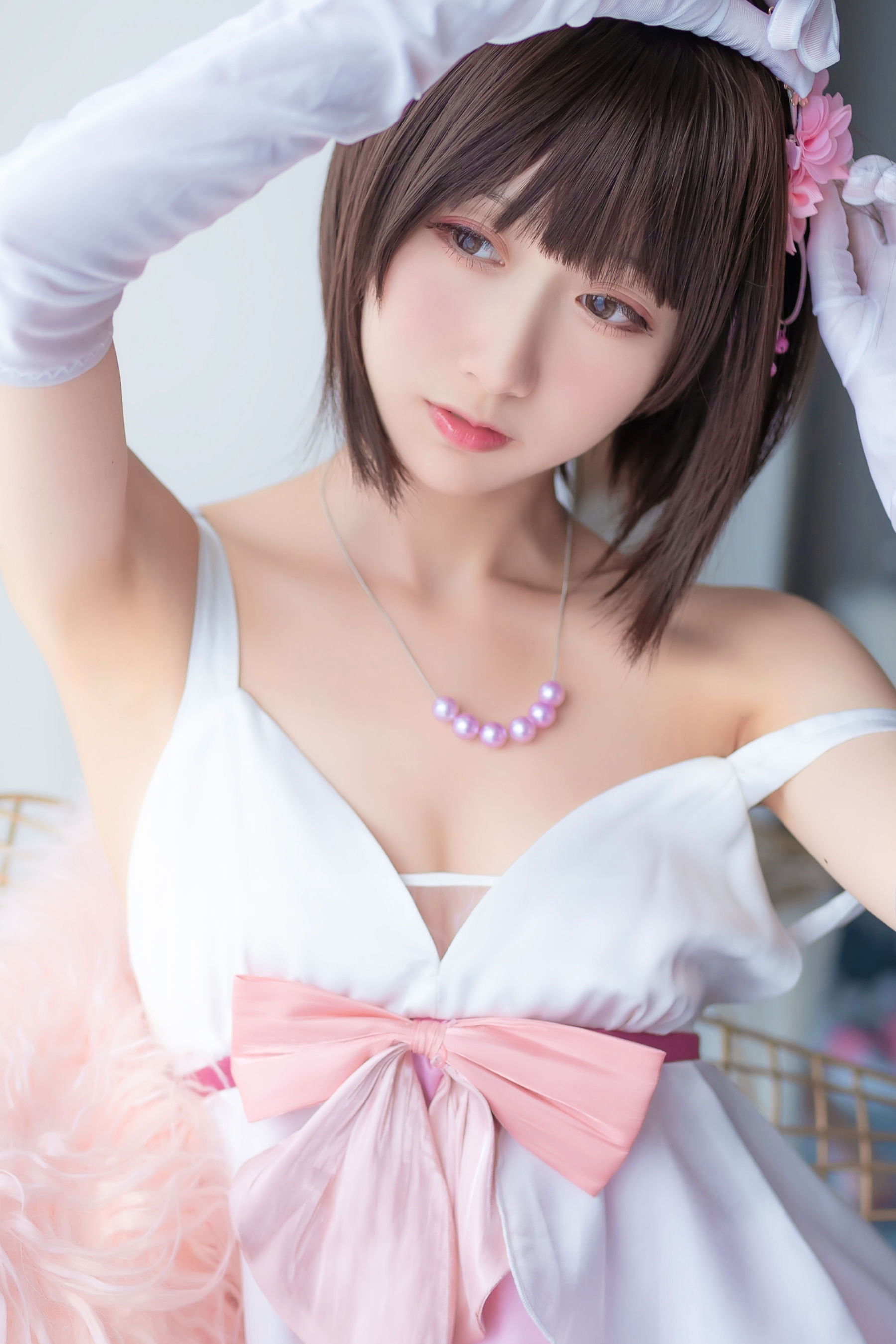萌系小姐姐木绵绵OwO 加藤惠 礼服-图25