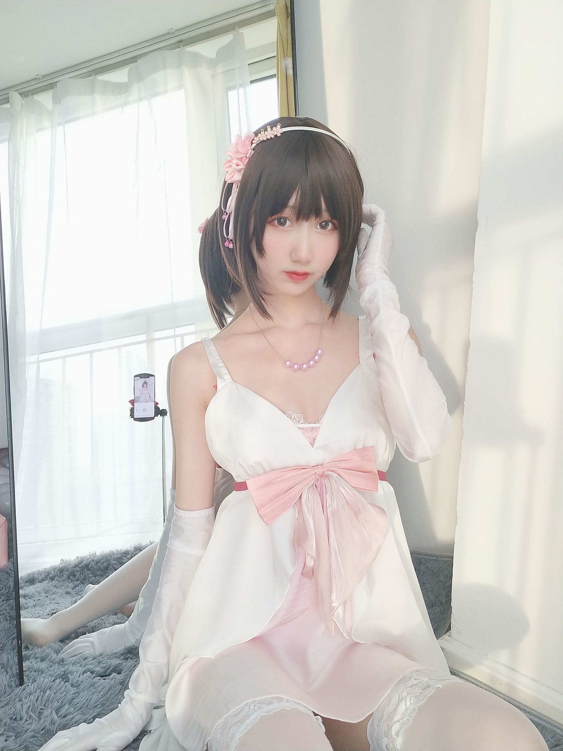 萌系小姐姐木绵绵OwO 加藤惠 礼服-图34