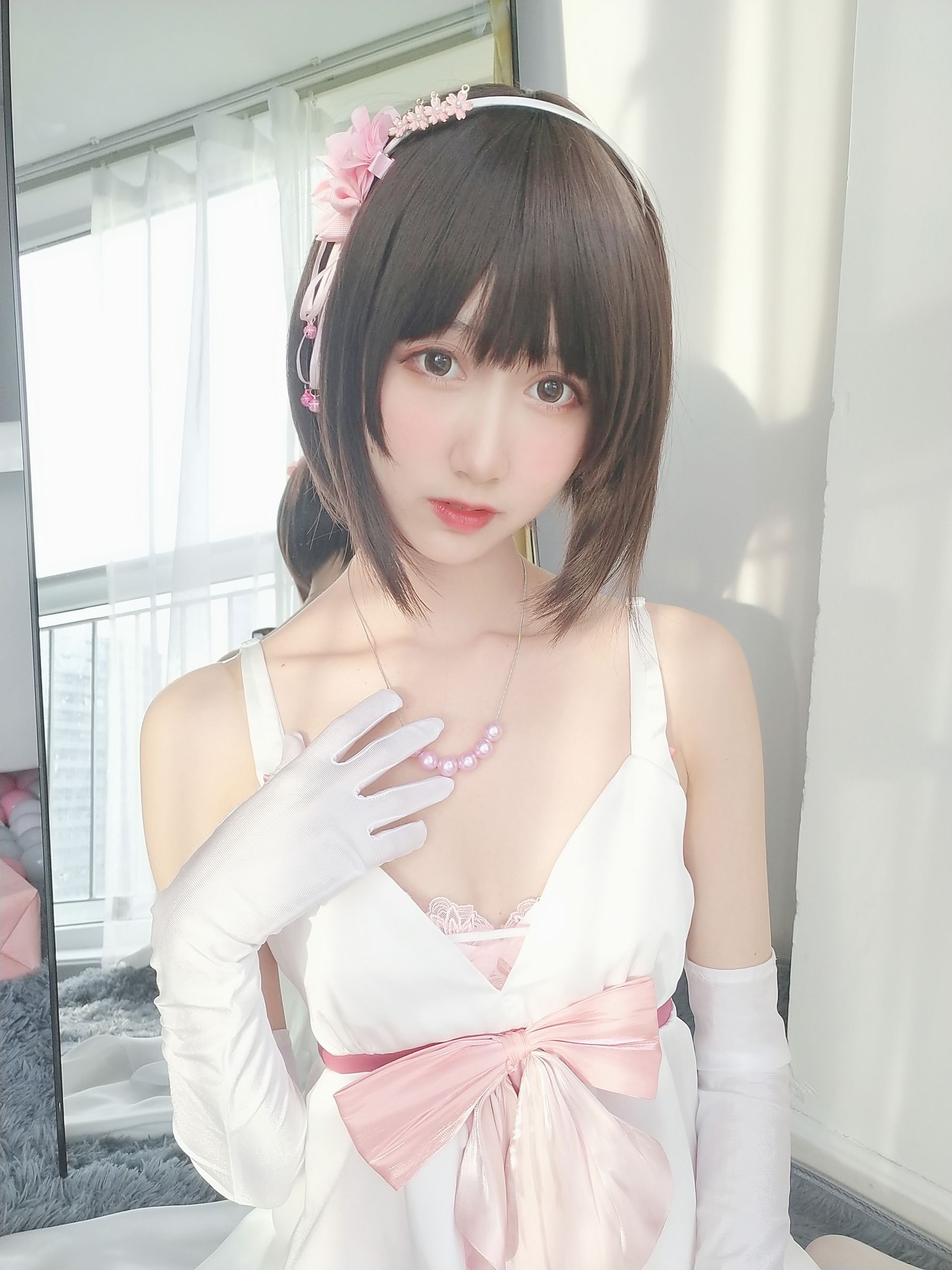 萌系小姐姐木绵绵OwO 加藤惠 礼服-图36