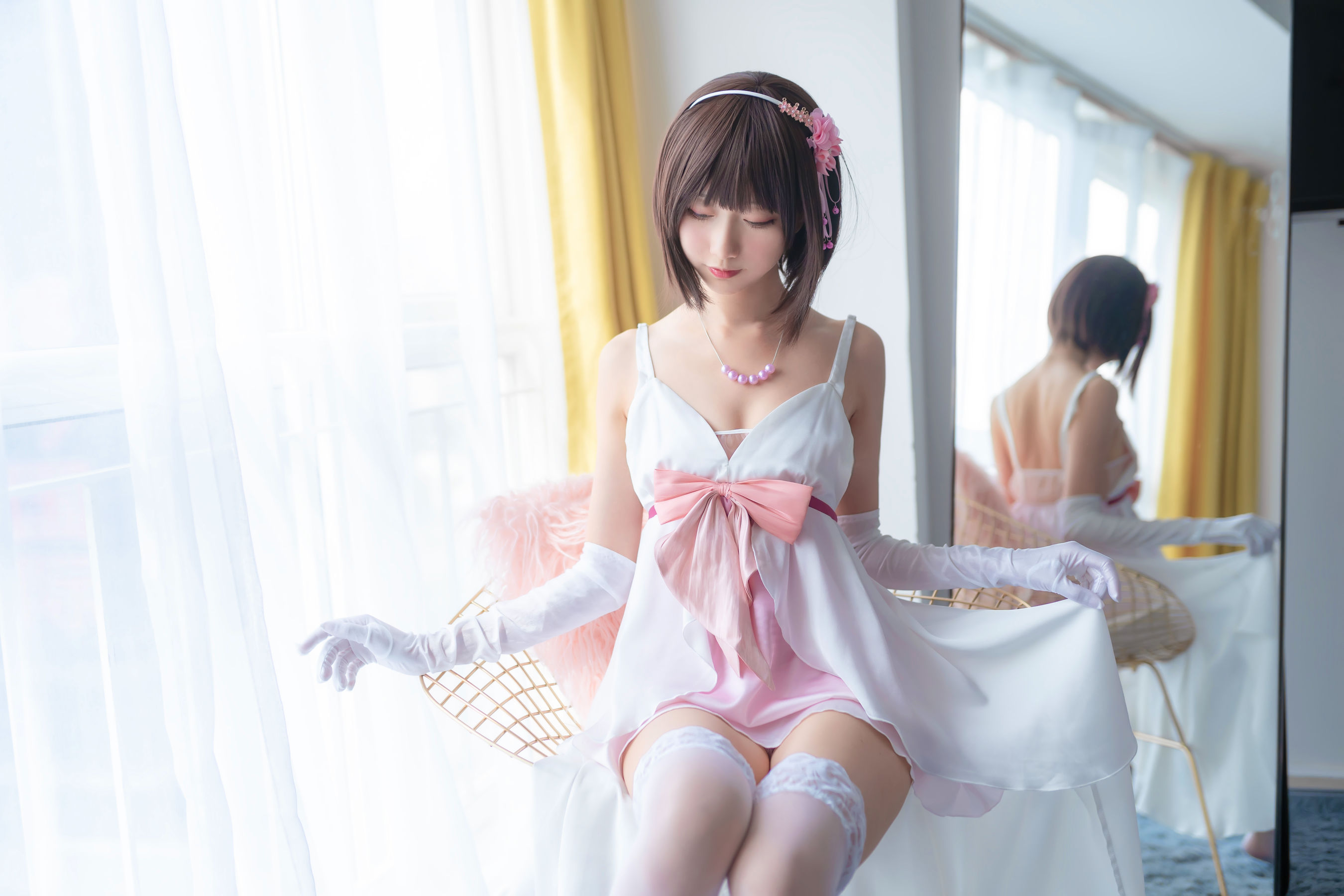 萌系小姐姐木绵绵OwO 加藤惠 礼服-图8