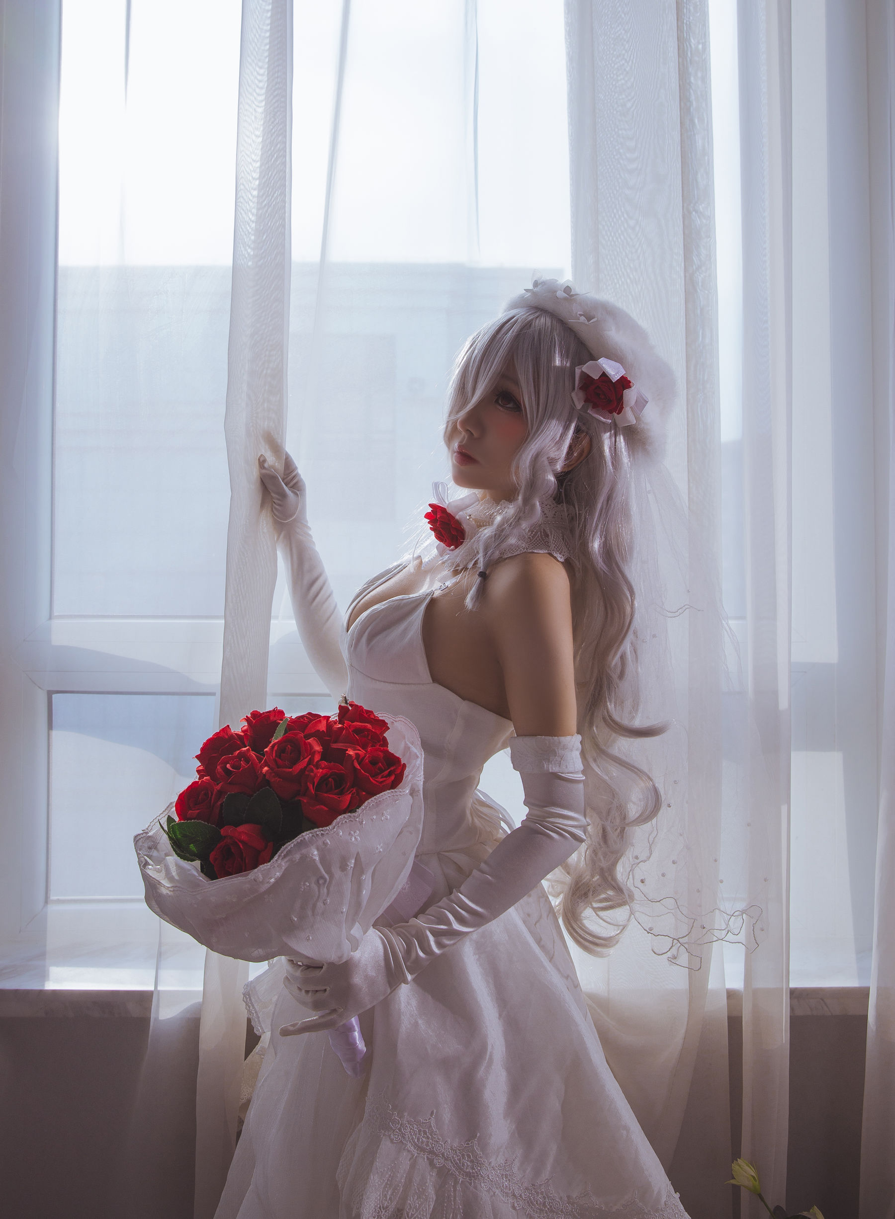 Cosplay日奈娇 g36c 礼服-图12