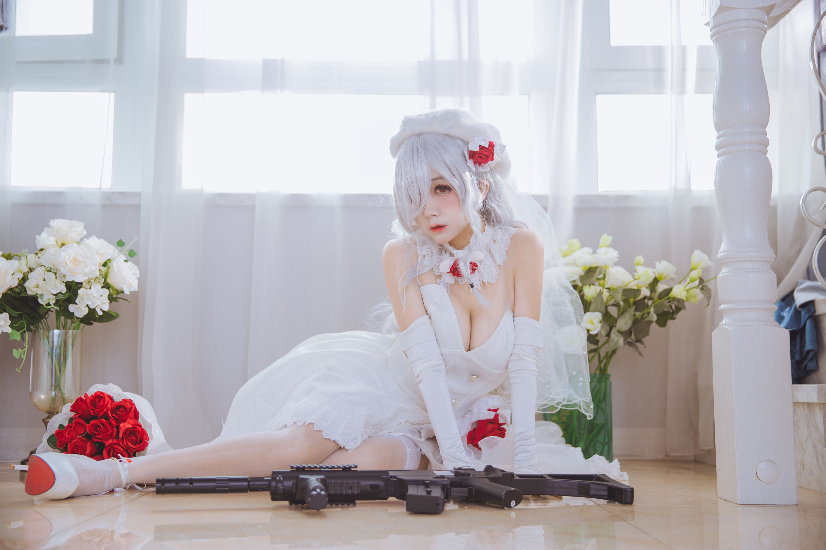 Cosplay日奈娇 g36c 礼服-图16