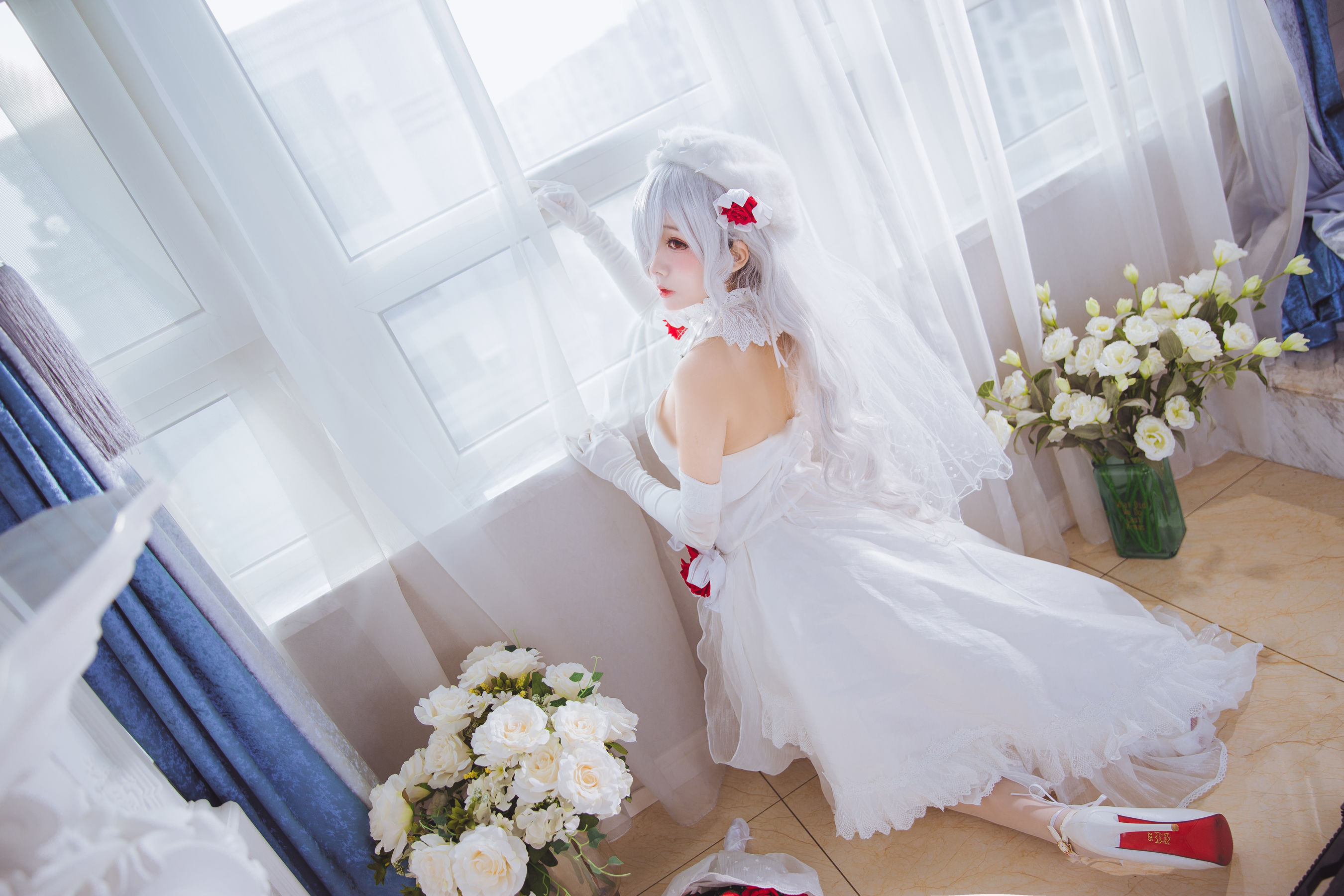 Cosplay日奈娇 g36c 礼服-图17