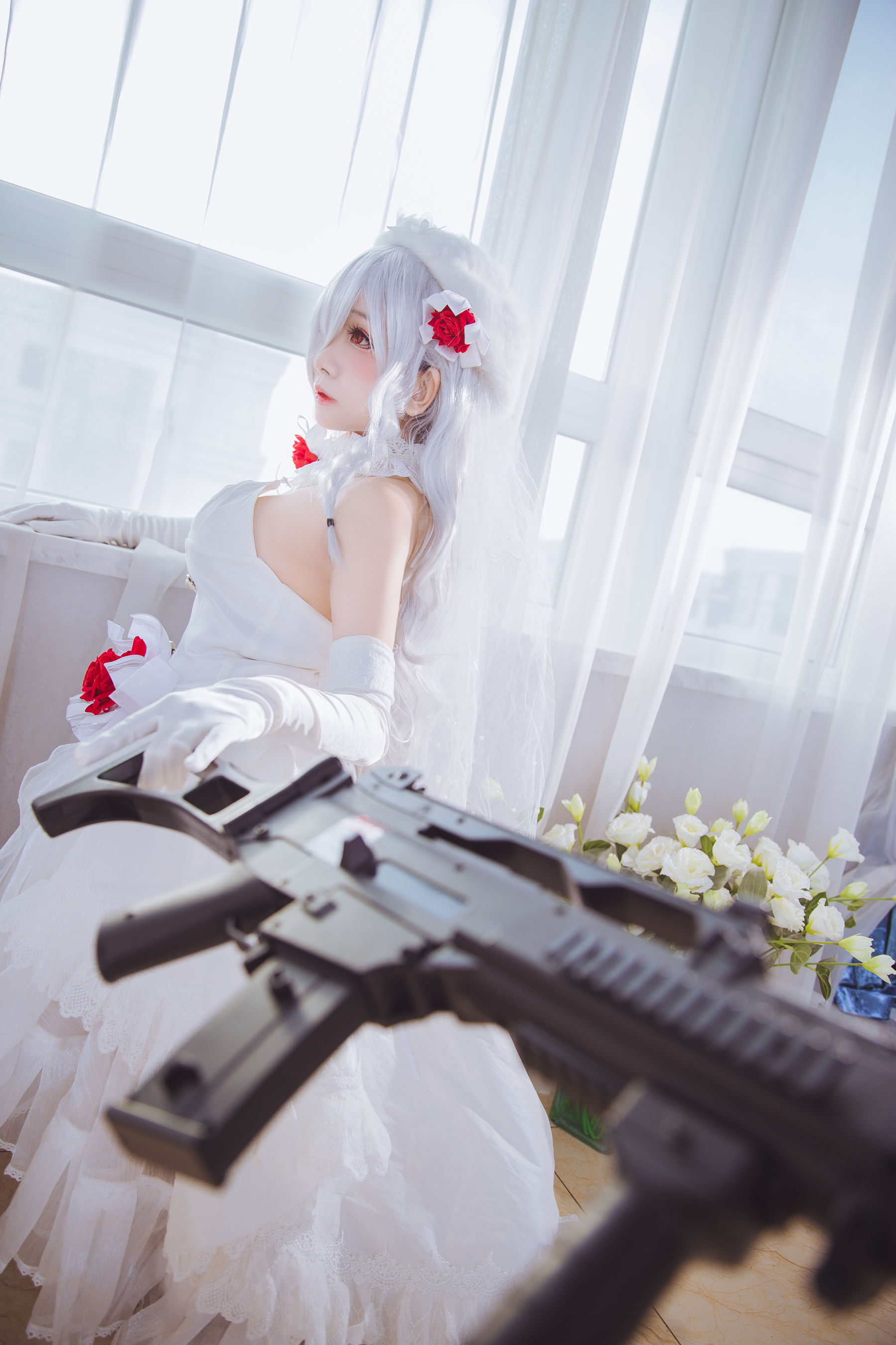 Cosplay日奈娇 g36c 礼服-图18