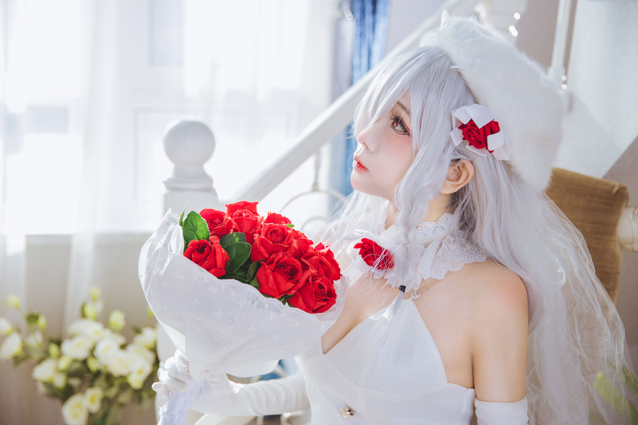 Cosplay日奈娇 g36c 礼服-图1