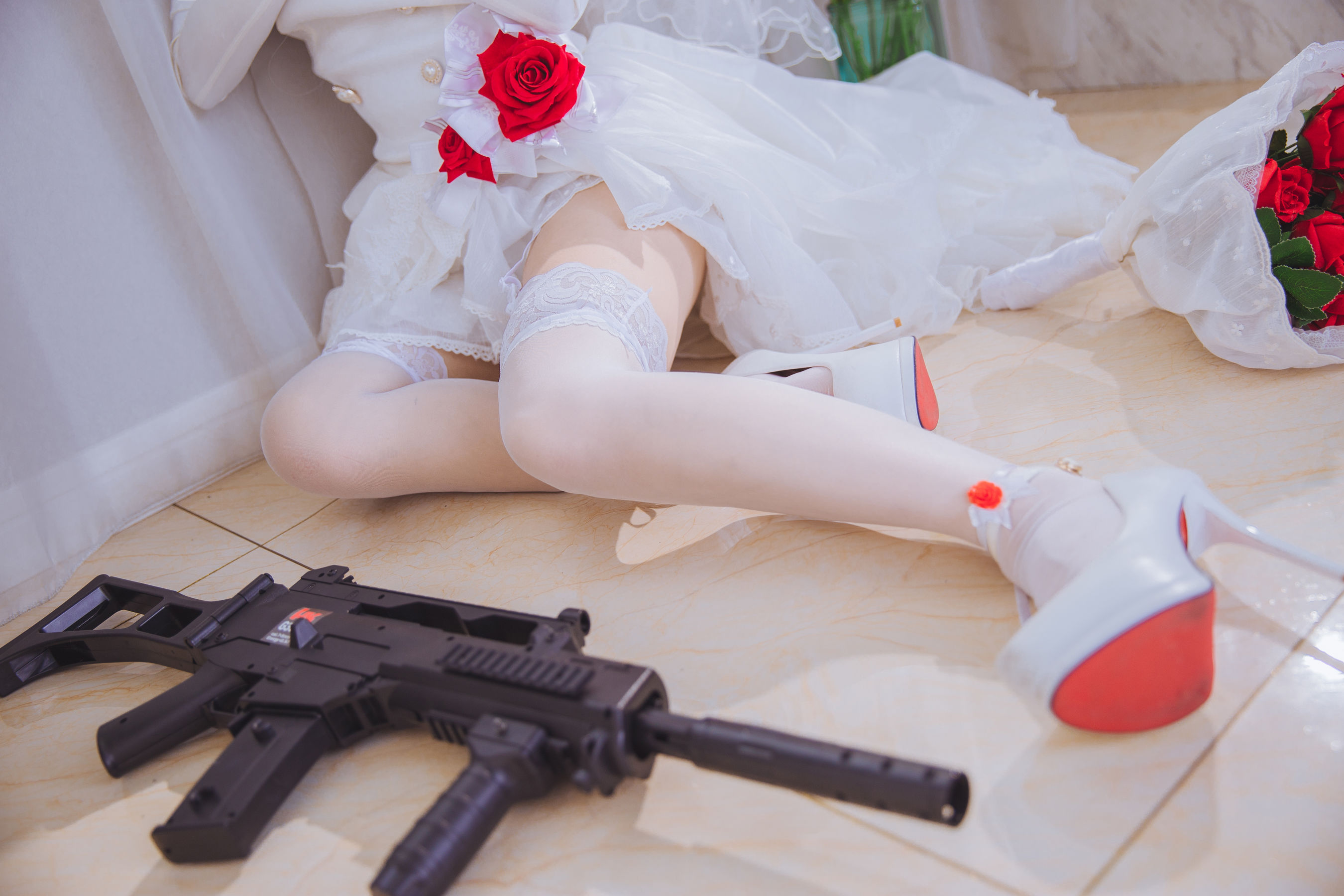 Cosplay日奈娇 g36c 礼服-图19