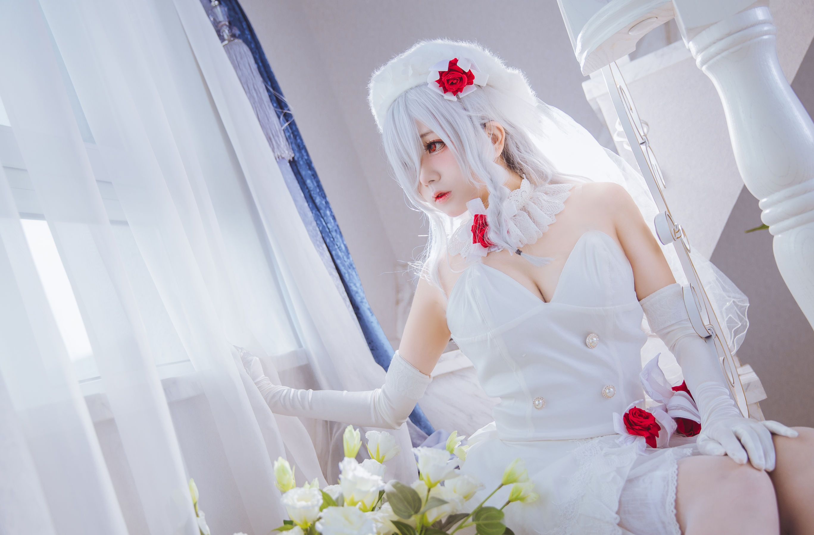 Cosplay日奈娇 g36c 礼服-图21