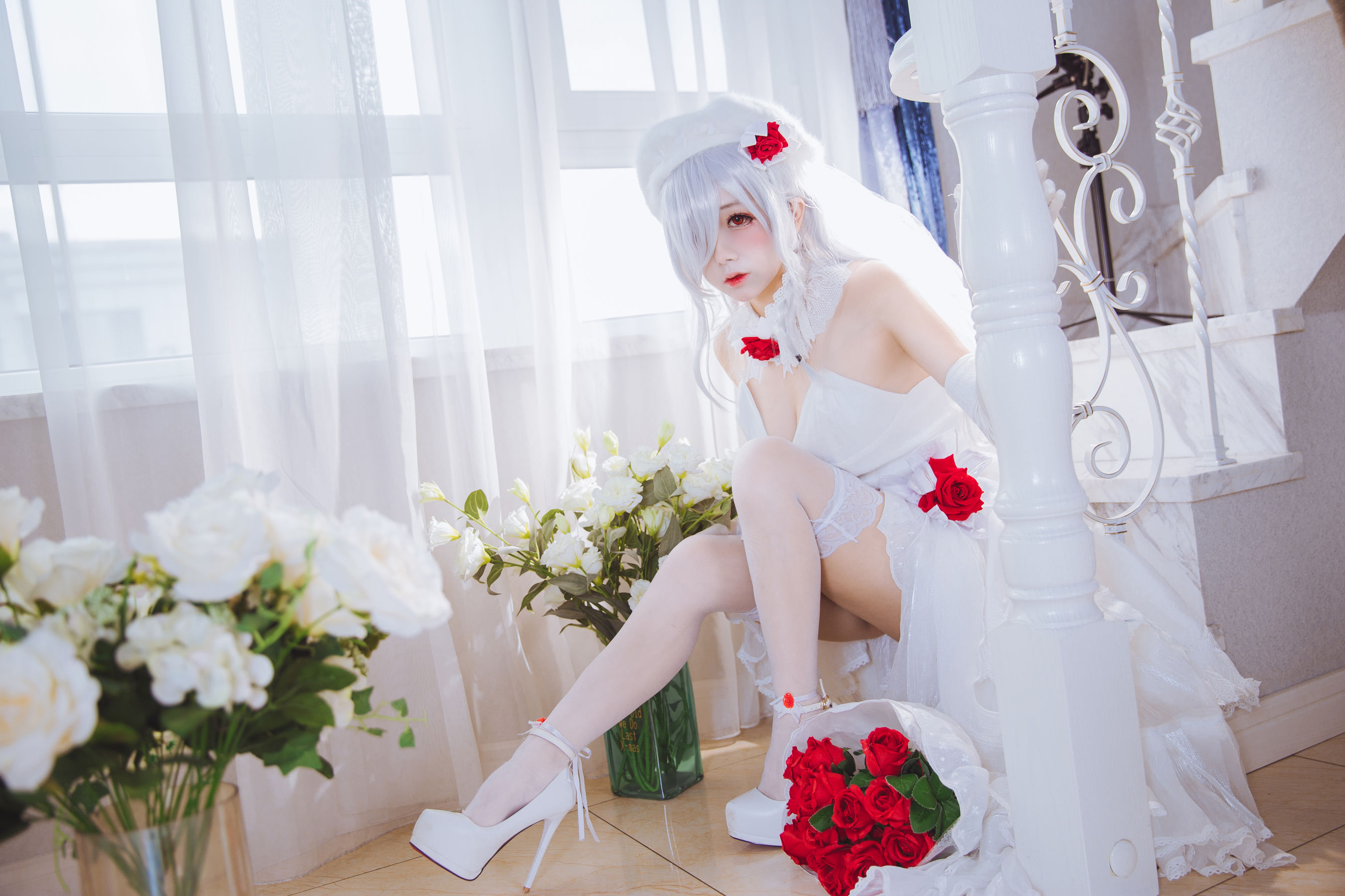 Cosplay日奈娇 g36c 礼服-图24