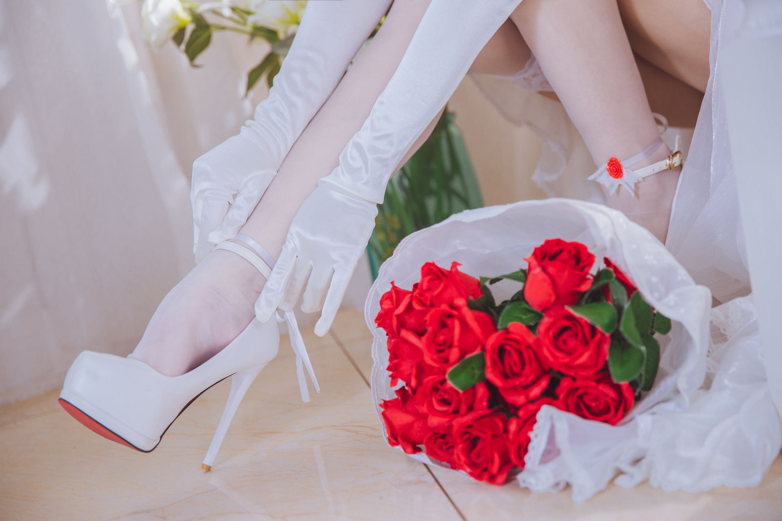 Cosplay日奈娇 g36c 礼服-图25