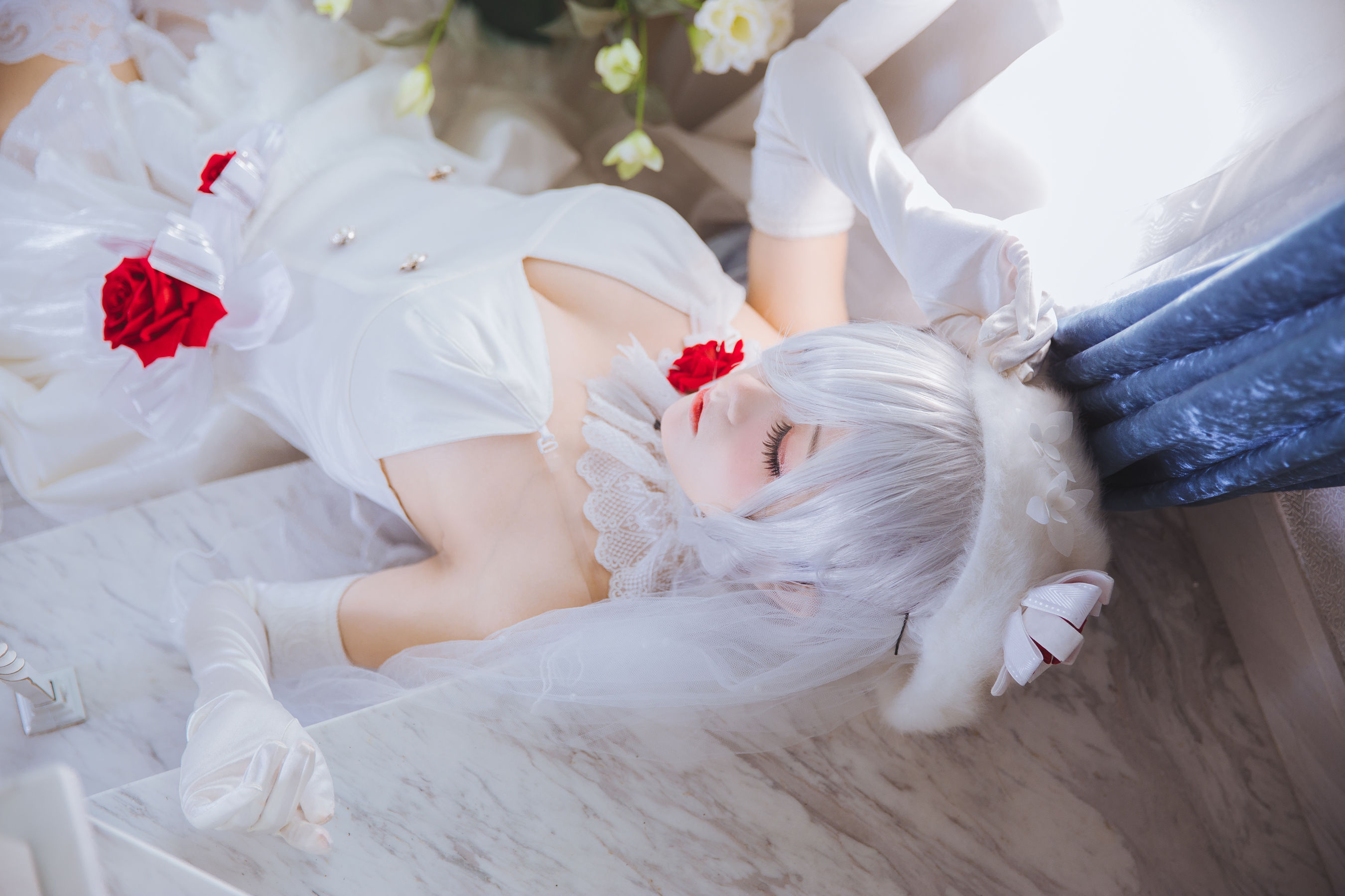 Cosplay日奈娇 g36c 礼服-图29