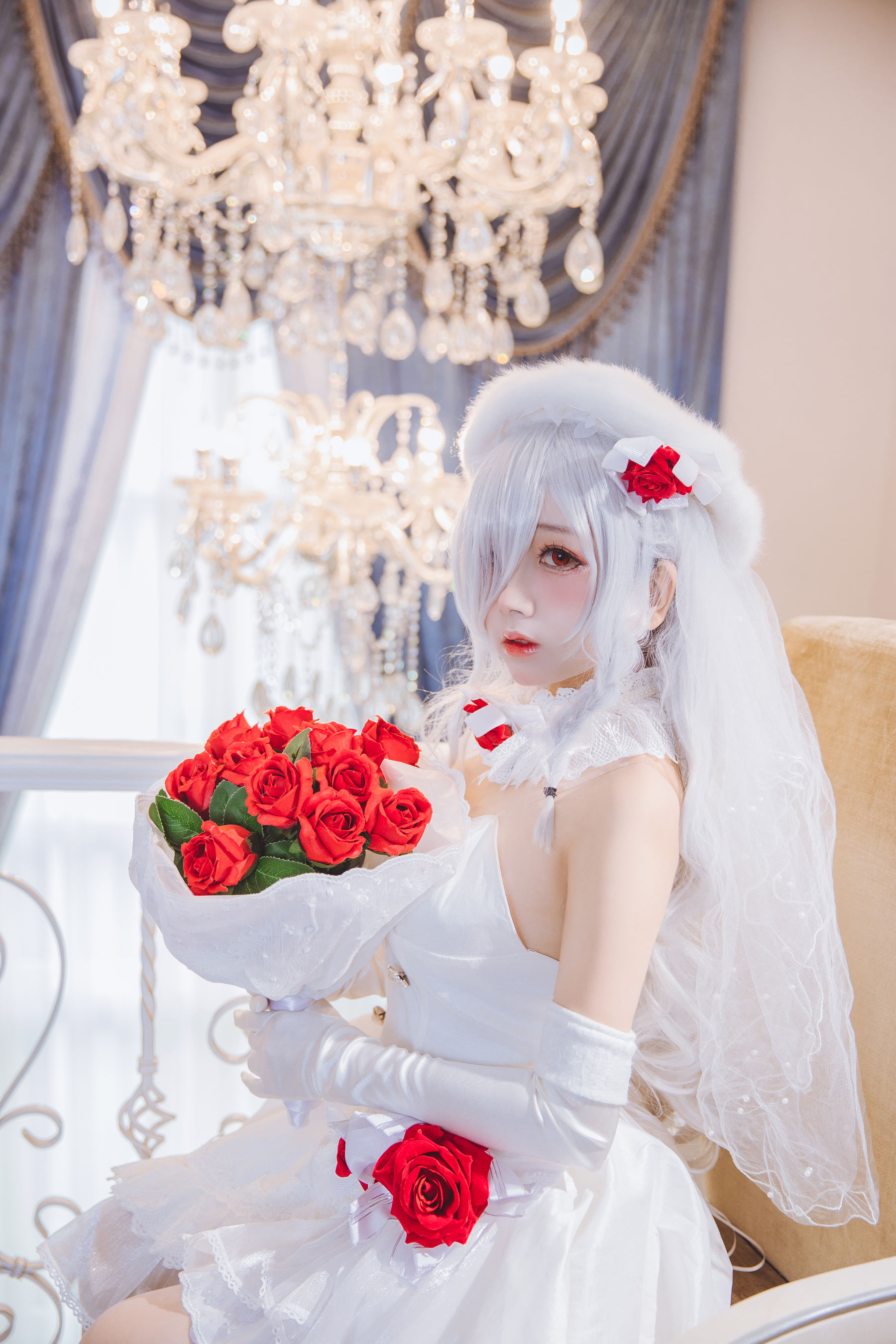 Cosplay日奈娇 g36c 礼服-图34