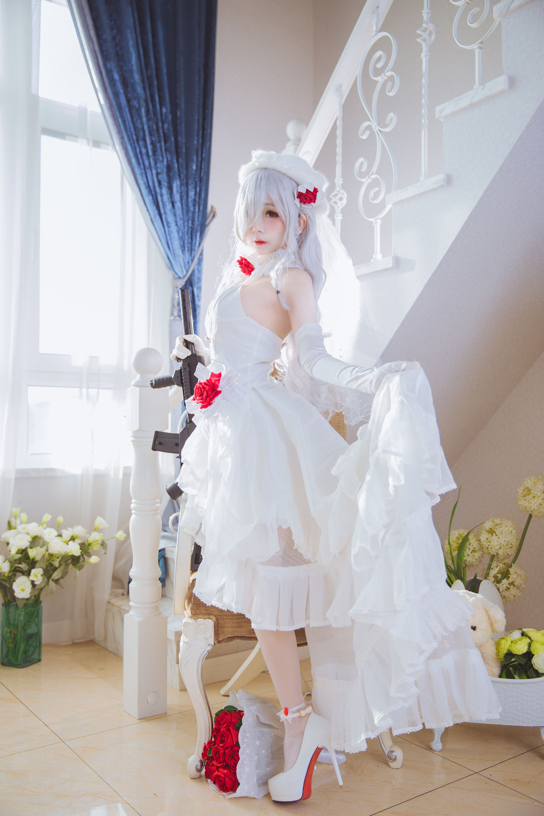 Cosplay日奈娇 g36c 礼服-图8