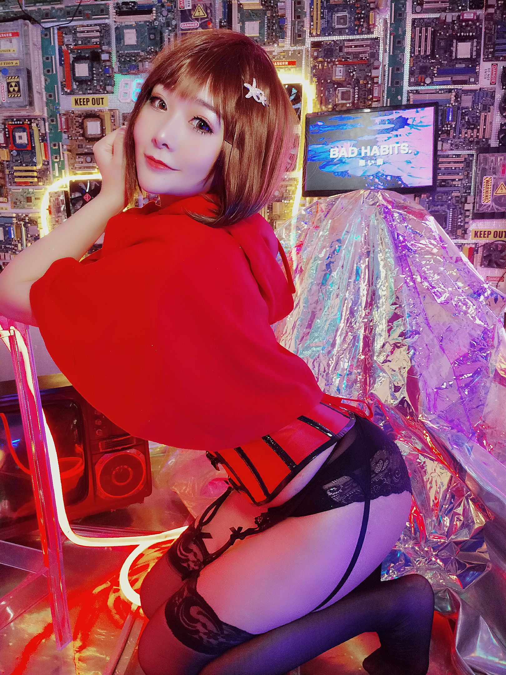 性感Coser三刀刀Miido 圣诞特辑-图29
