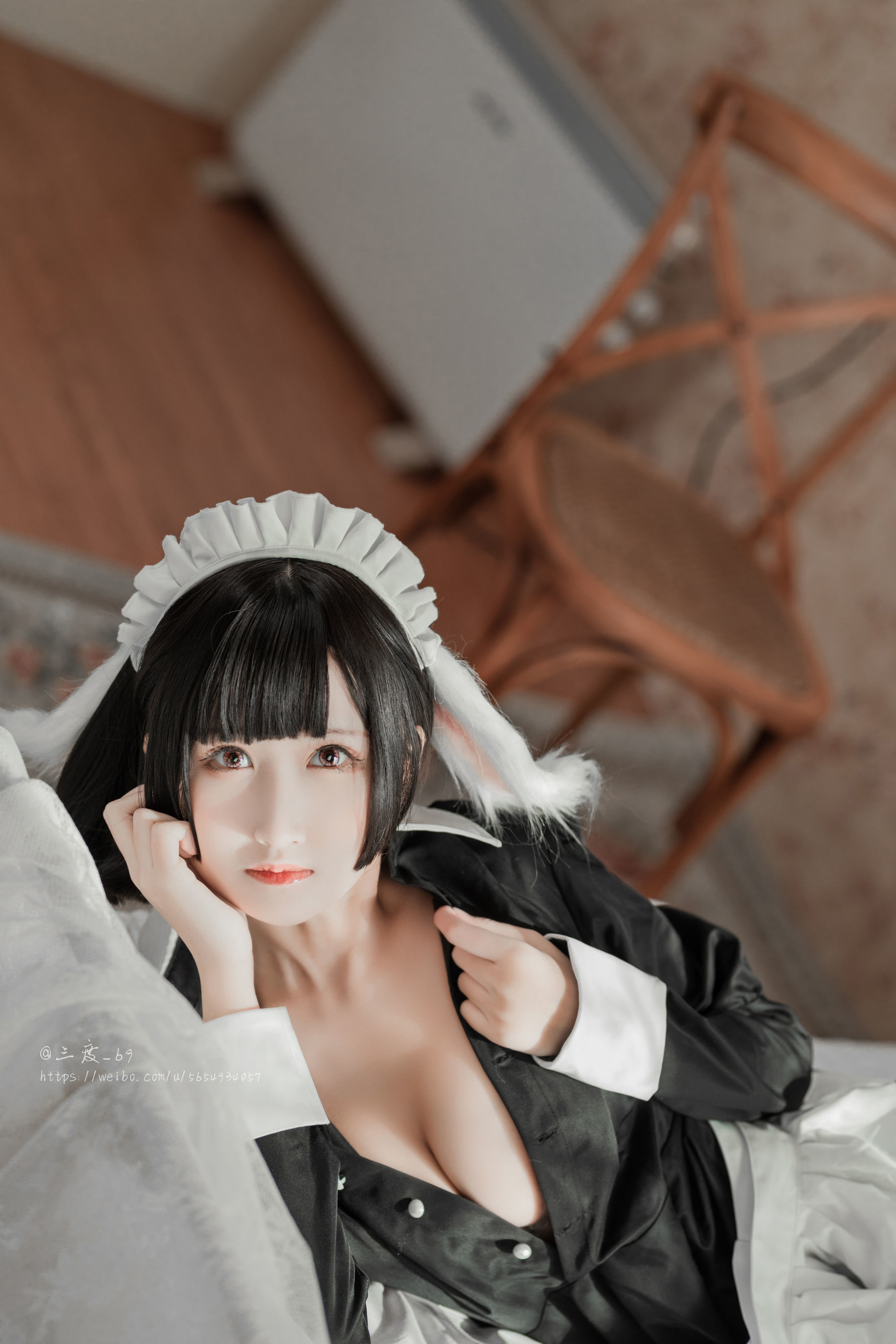 微博妹子三度_69 兔耳女仆-图14