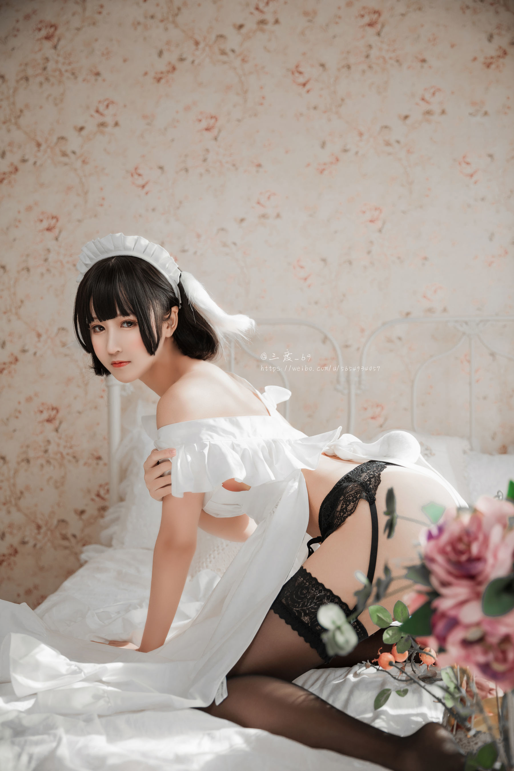 微博妹子三度_69 兔耳女仆-图20