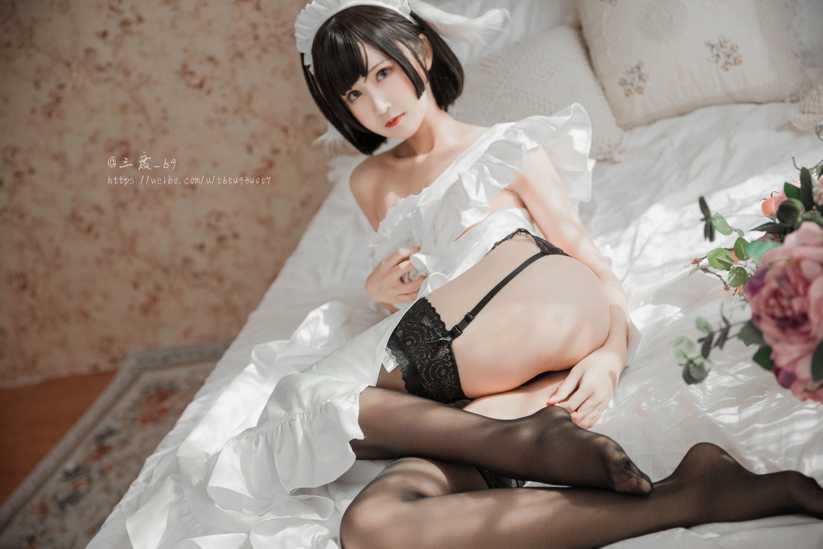 微博妹子三度_69 兔耳女仆-图22